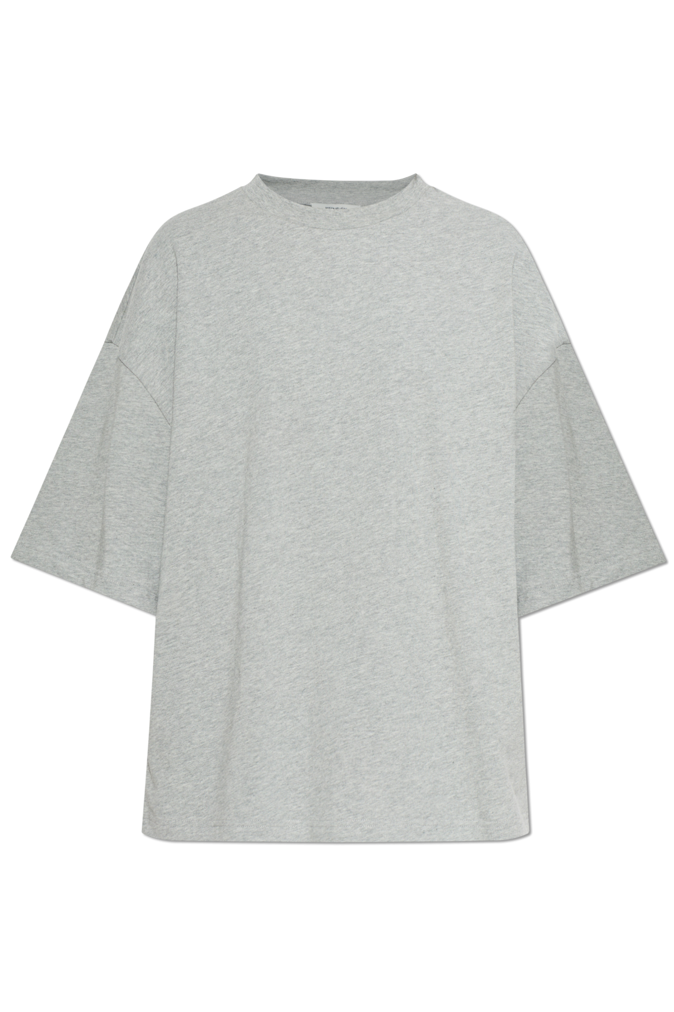 ENTIRE STUDIOS Bawełniany T-shirt, Unisex, Szary