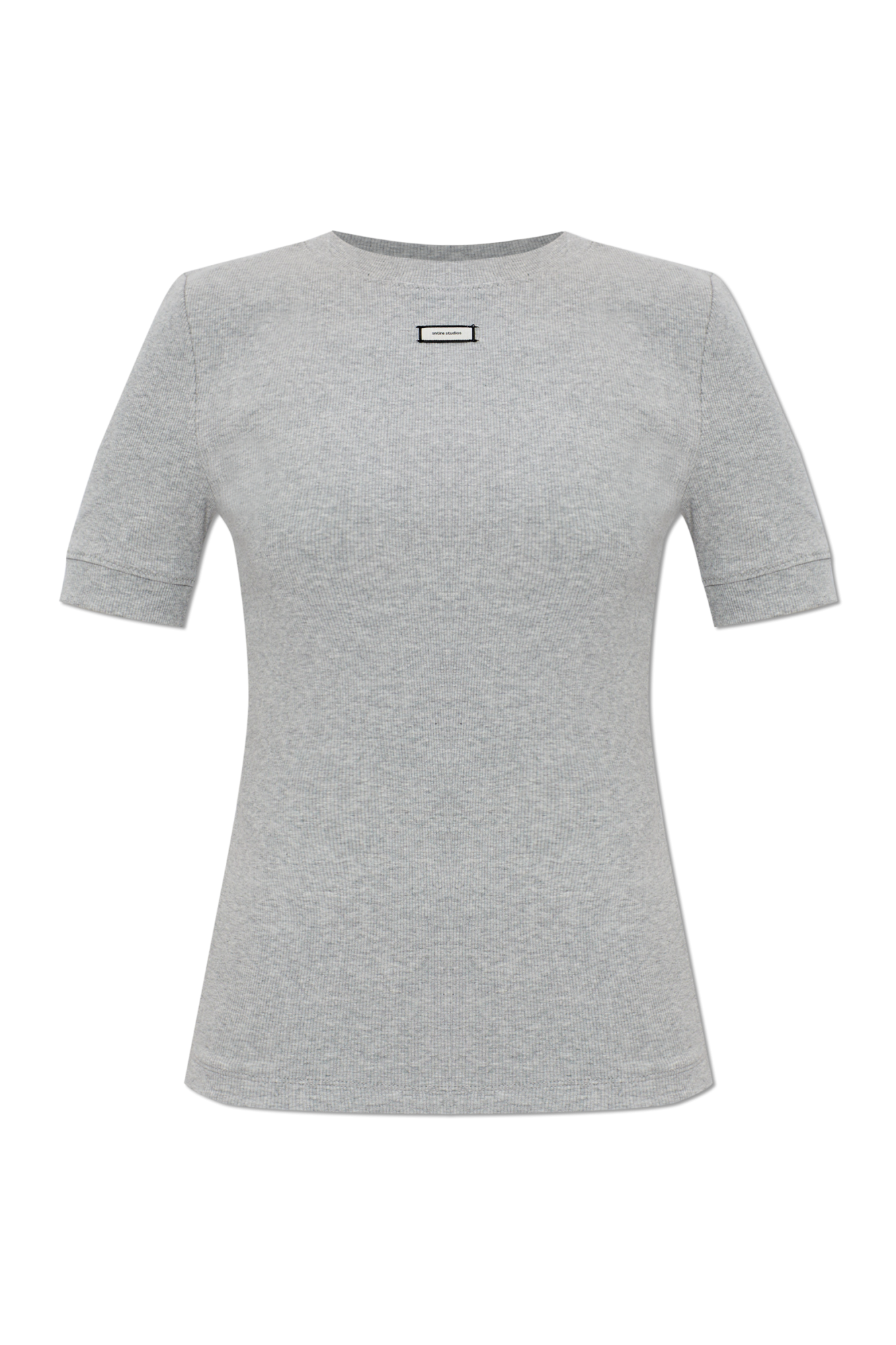 ENTIRE STUDIOS T-shirt Z Logo, Kobiety, Szary
