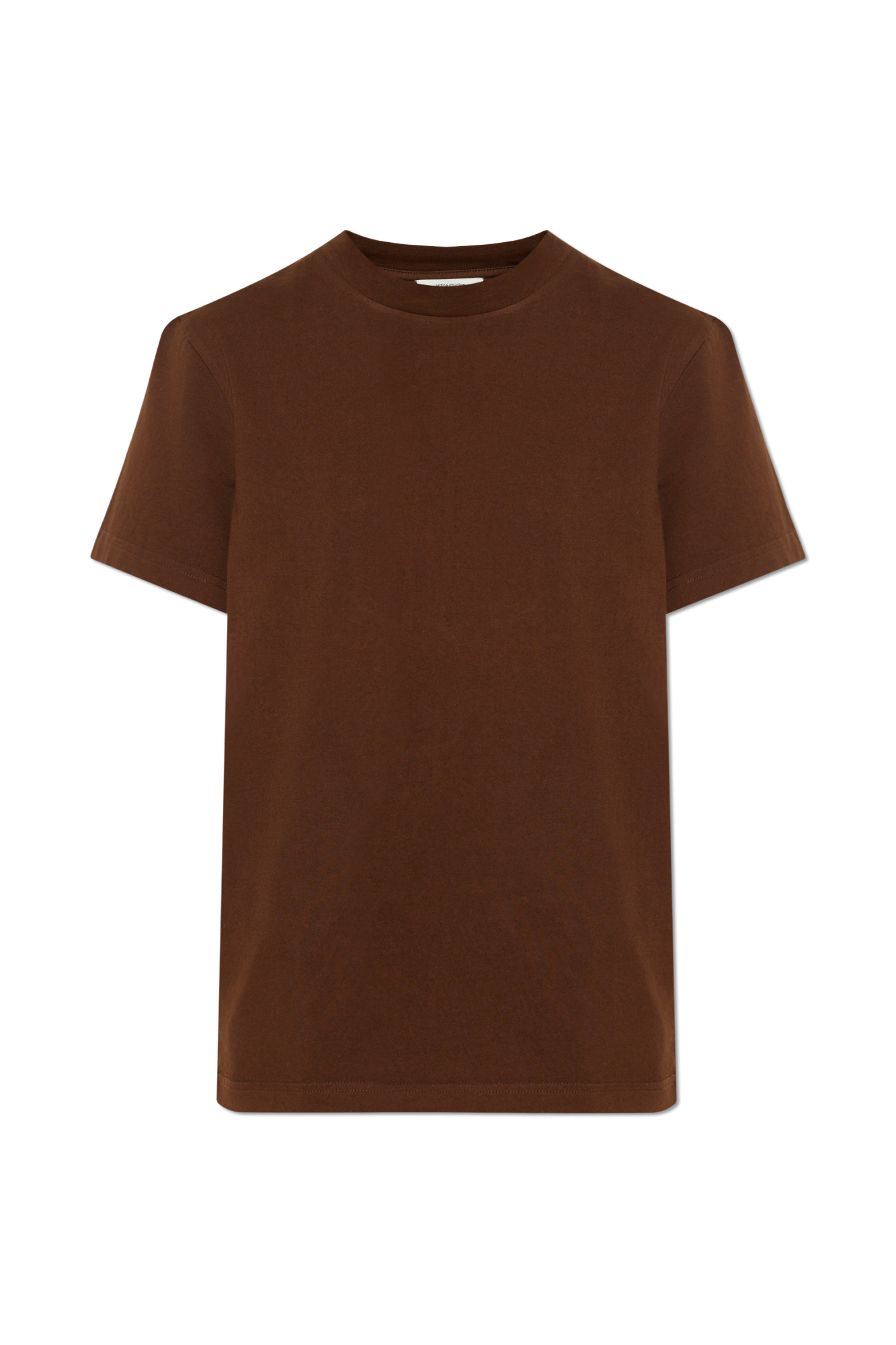 ENTIRE STUDIOS Bawełniany T-shirt, Unisex, Brązowy