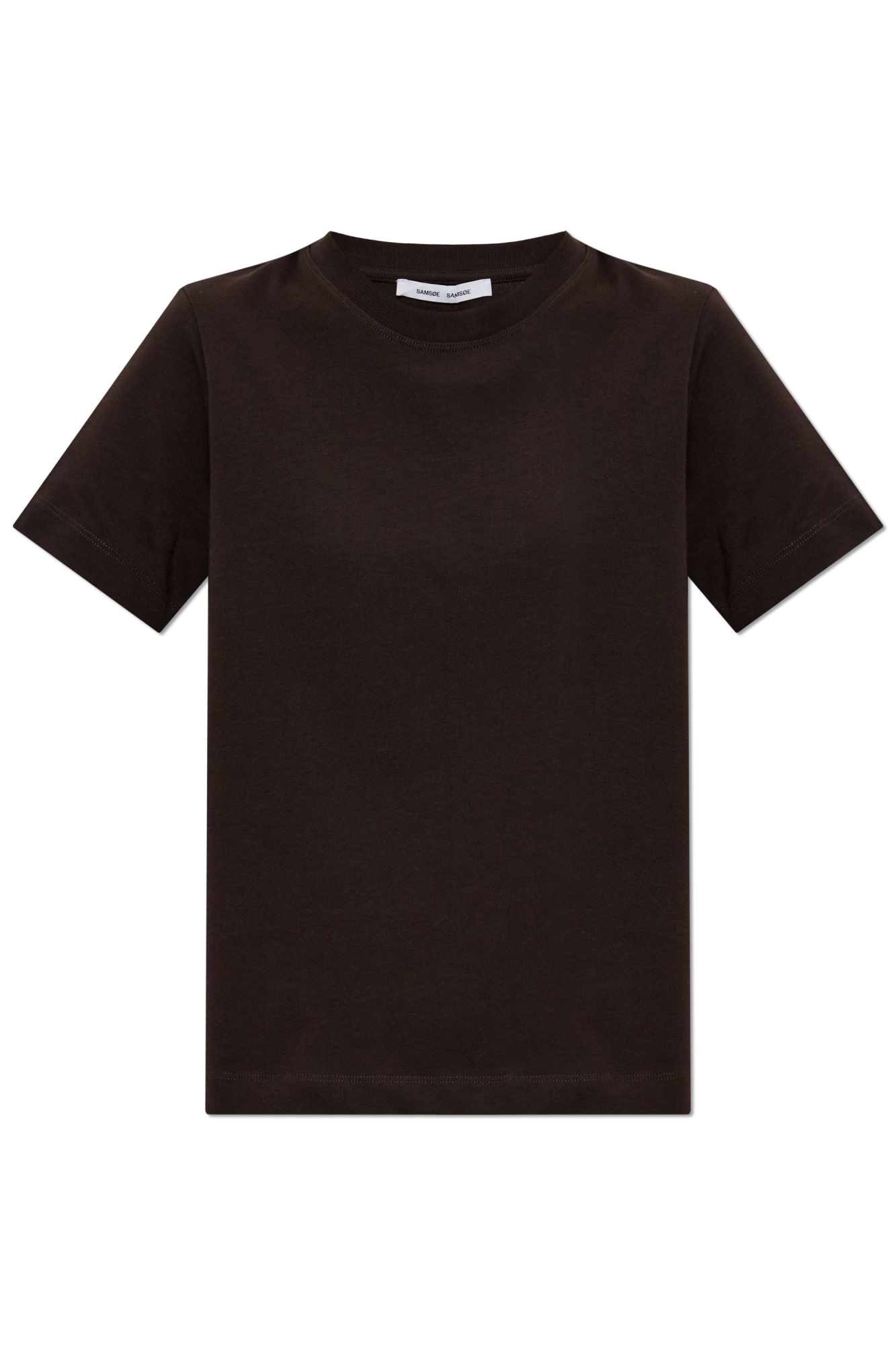 Samsøe Samsøe T-shirt  `Camino`, Kobiety, Brązowy