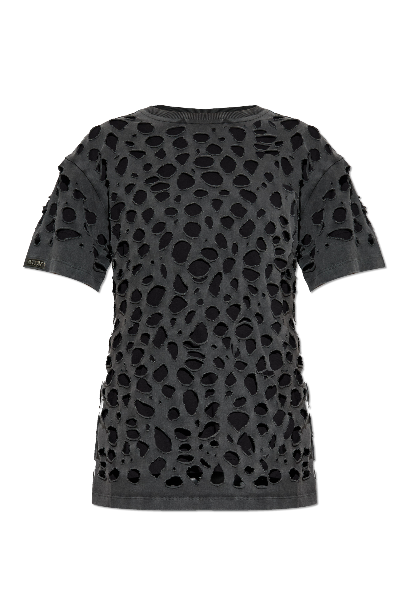 AVAVAV T-shirt Z Wycięciami, Kobiety, Czarny