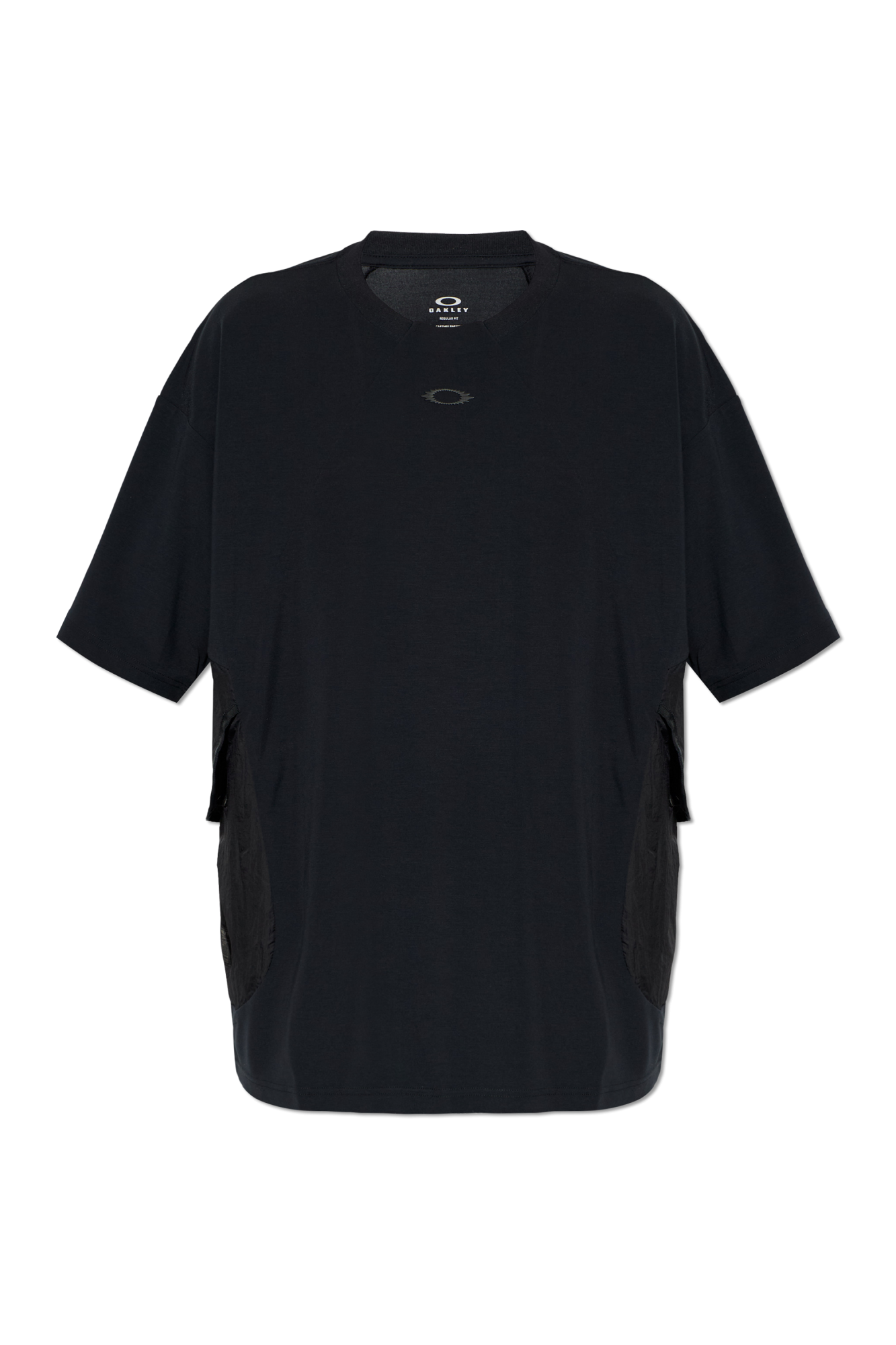 Oakley T-shirt Z Logo, Mężczyźni, Czarny