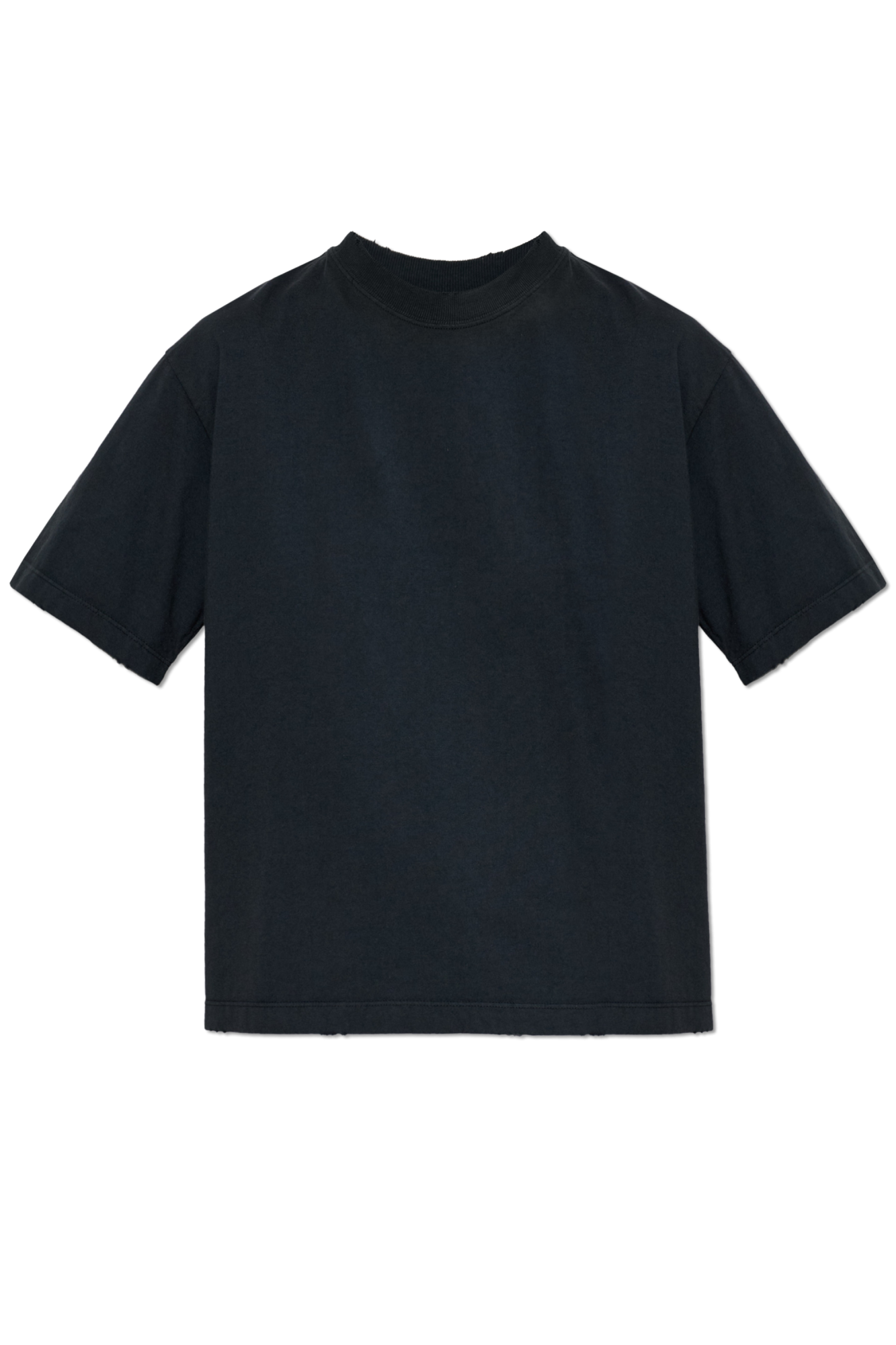Golden Goose T-shirt Z Efektem `Vintage`, Kobiety, Czarny