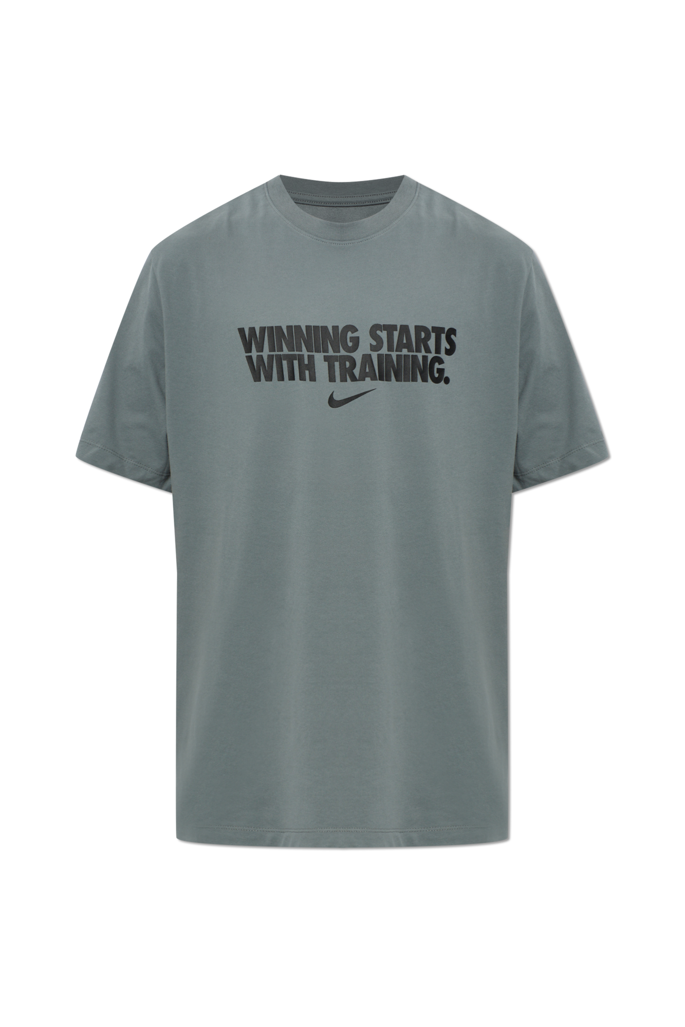 Nike T-shirt Z Logo, Mężczyźni, Szary