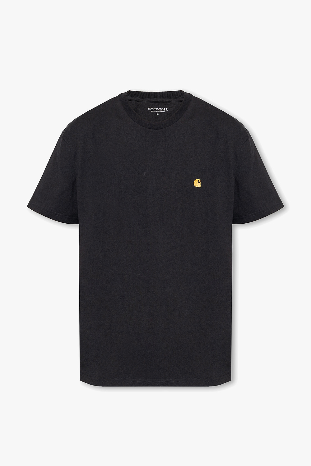 Carhartt WIP T-shirt Z Logo, Mężczyźni, Czarny