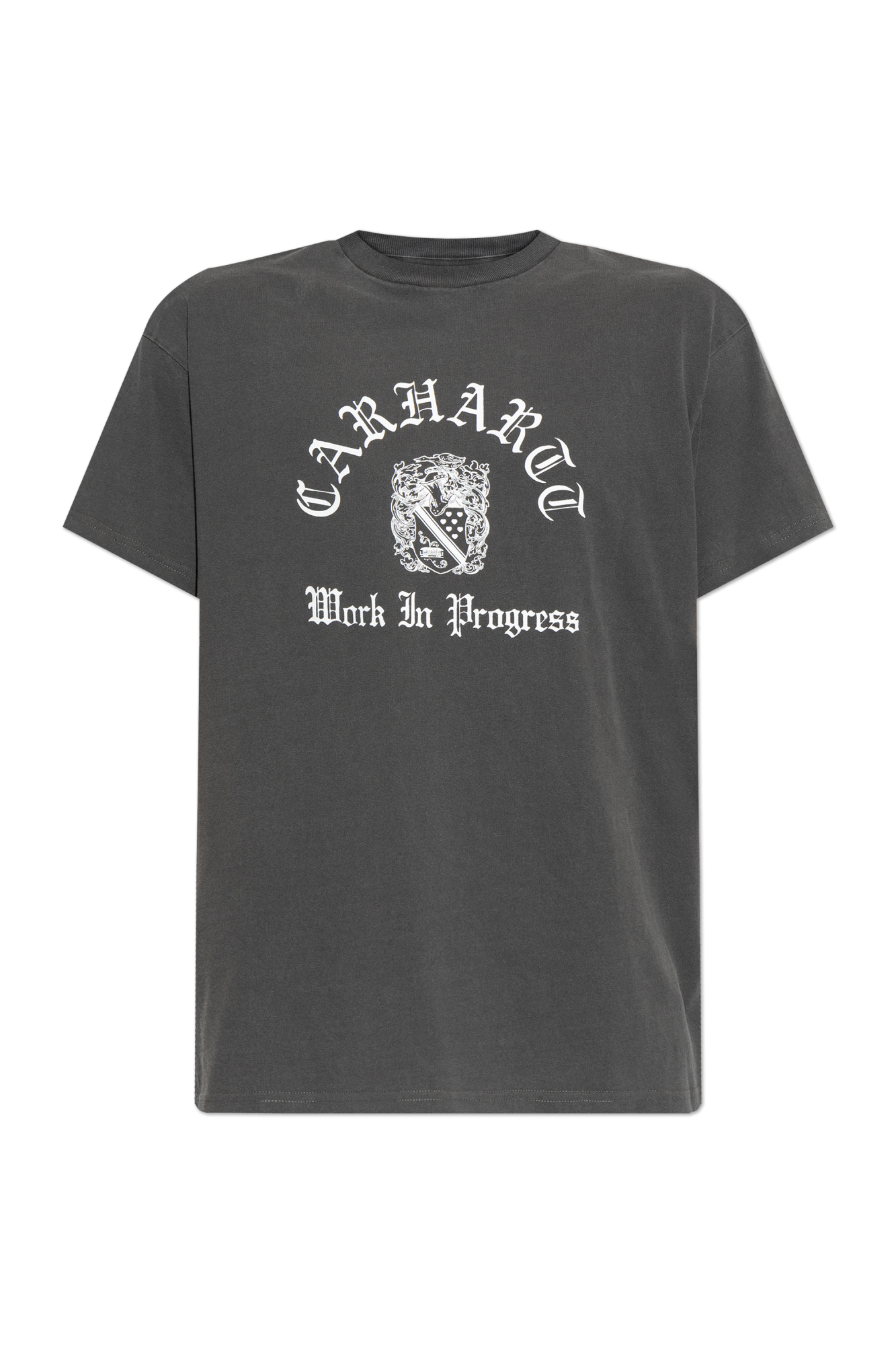 Carhartt WIP T-shirt ‘S/S Coat Of Arms’, Mężczyźni, Szary