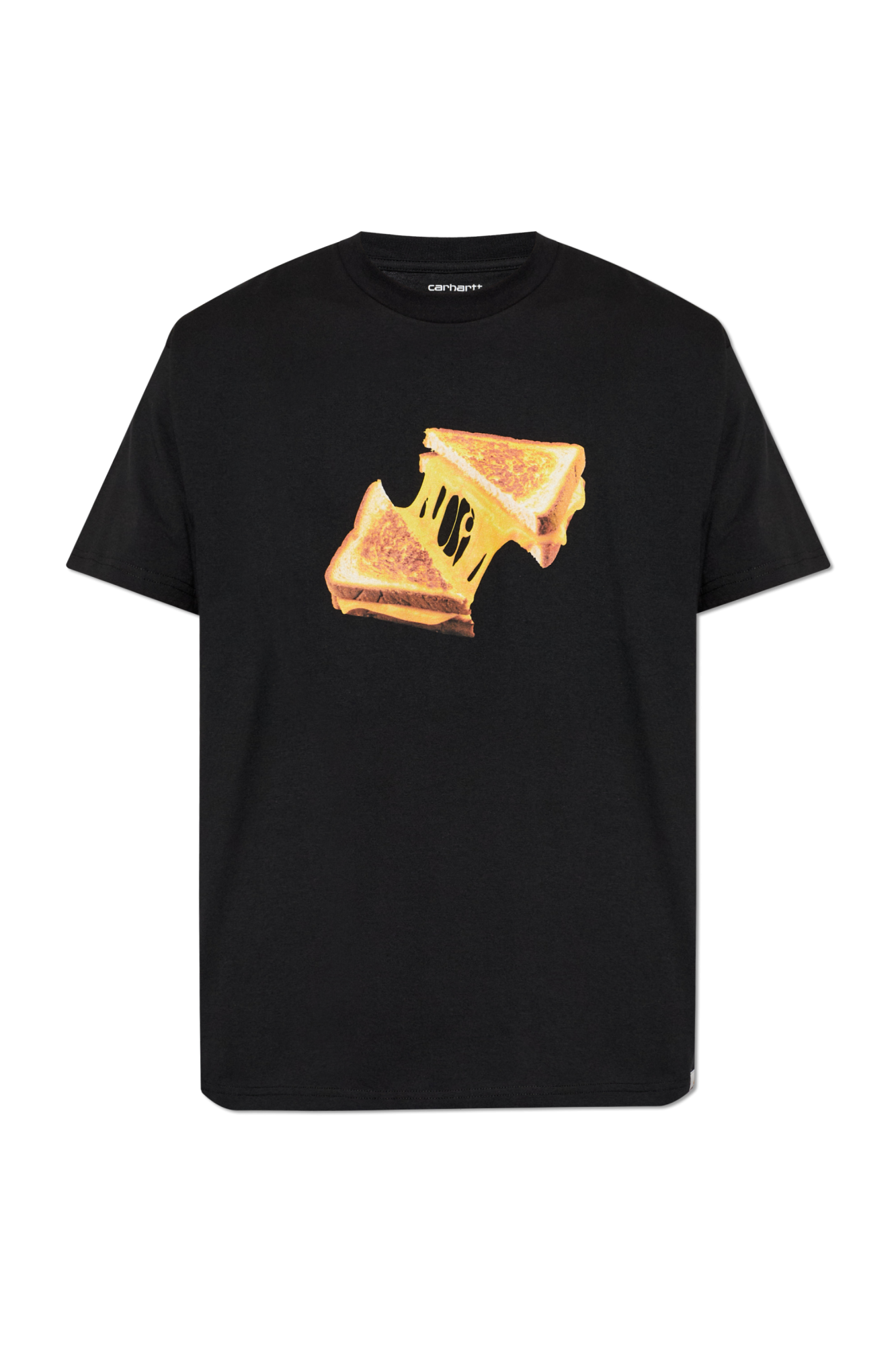 Carhartt WIP T-shirt `Cheese Toast`, Mężczyźni, Czarny