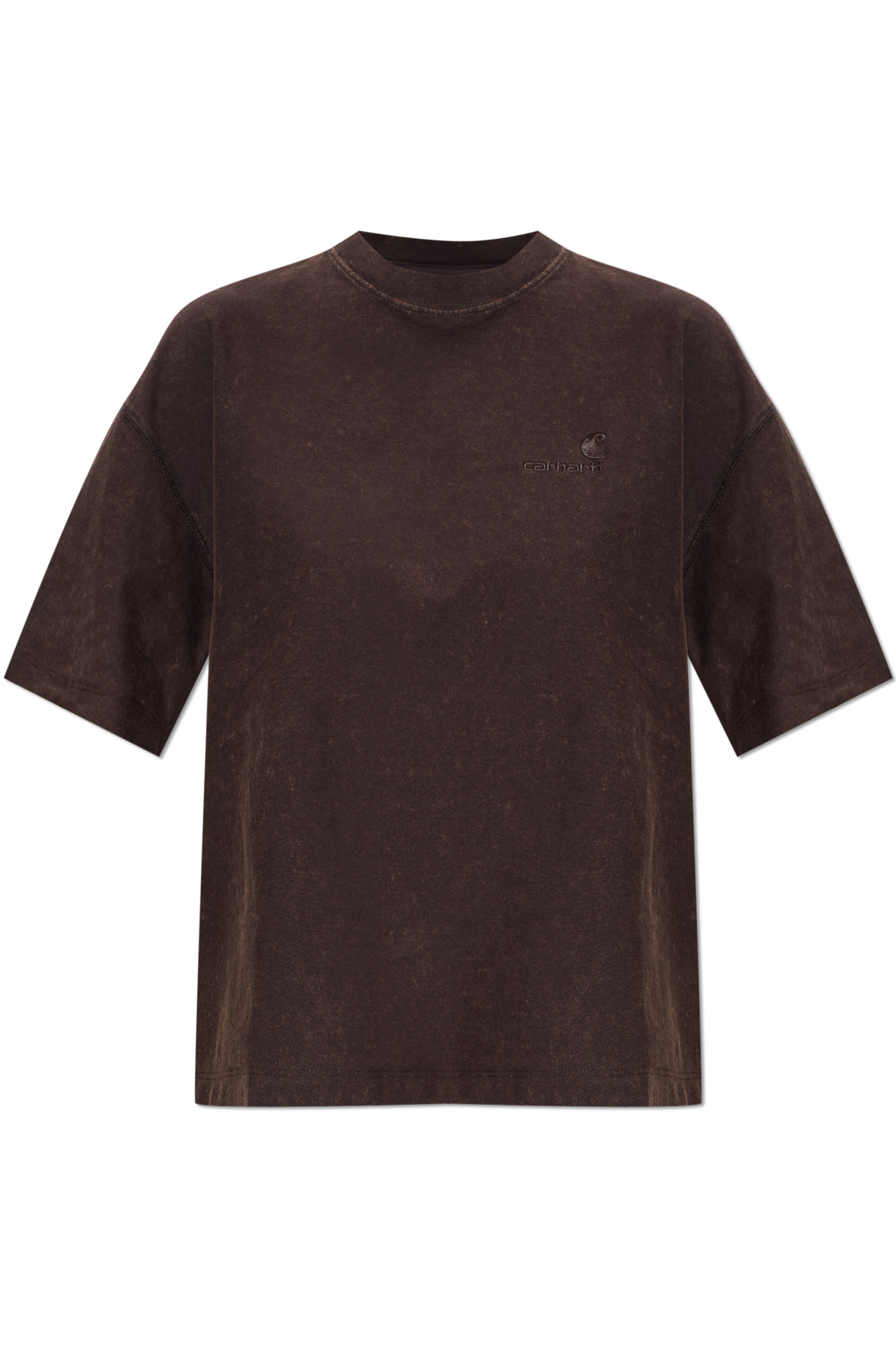 Carhartt WIP T-shirt ‘Lambert’, Kobiety, Brązowy