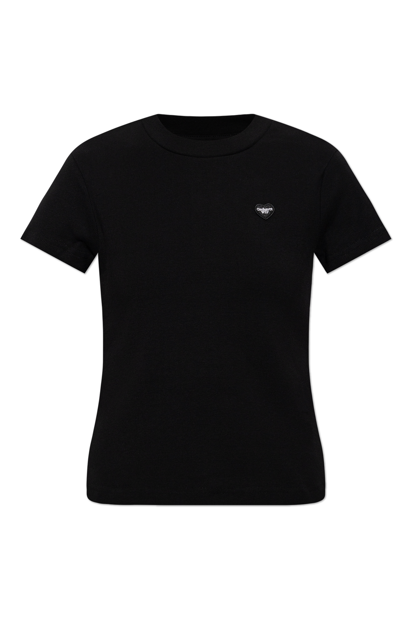 Carhartt WIP T-shirt Z Logo, Kobiety, Czarny
