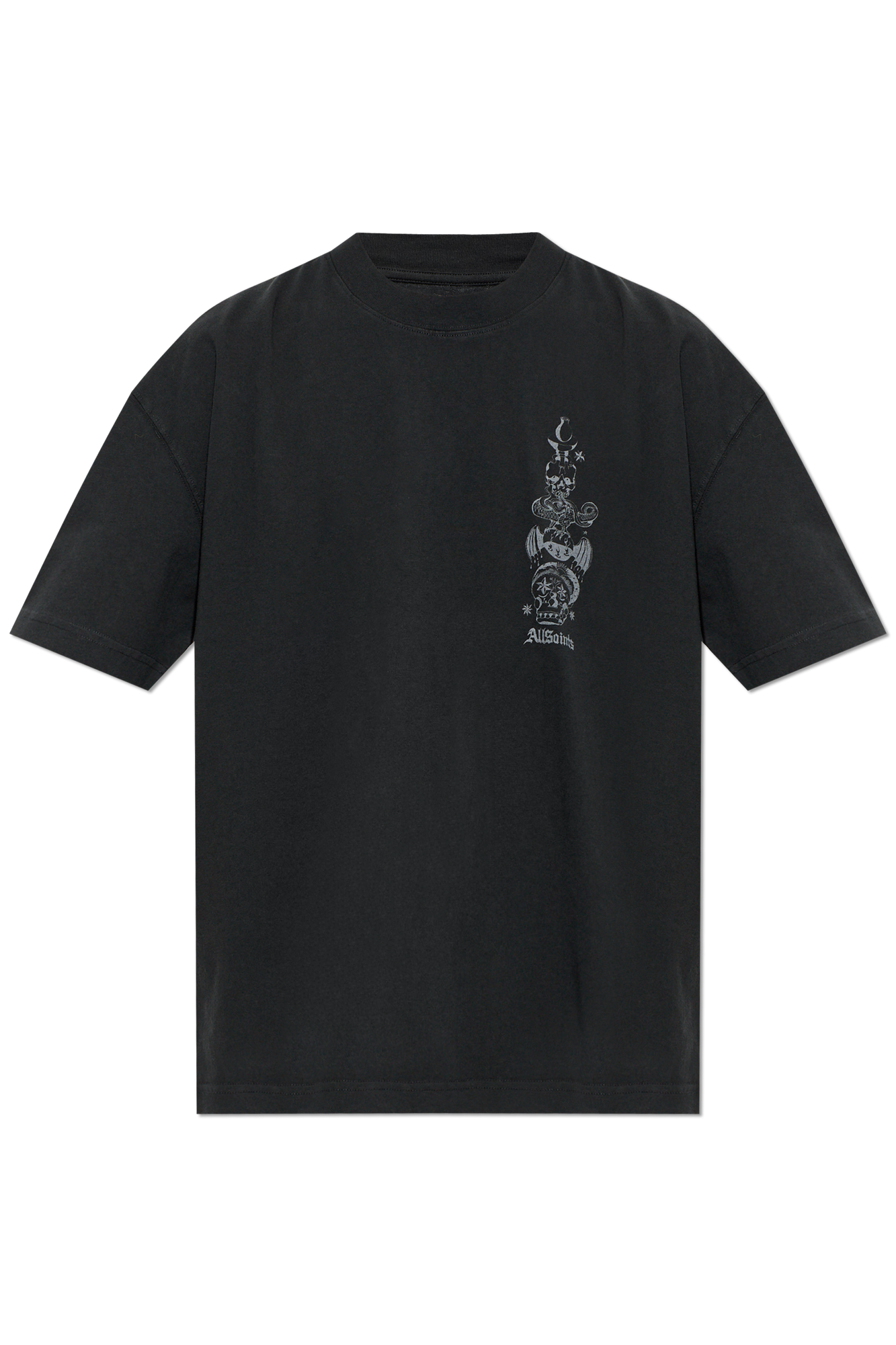 AllSaints T-shirt `Ignis`, Mężczyźni, Czarny
