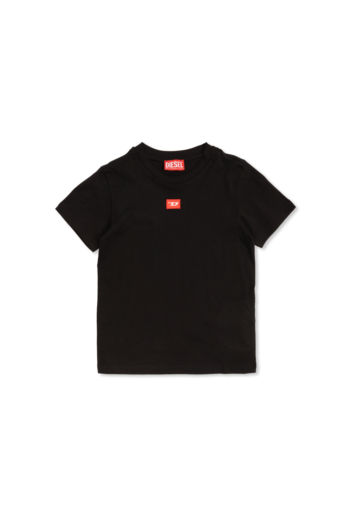 Diesel Kids T-shirt ‘TXDIEGO’, Unisex, Czarny