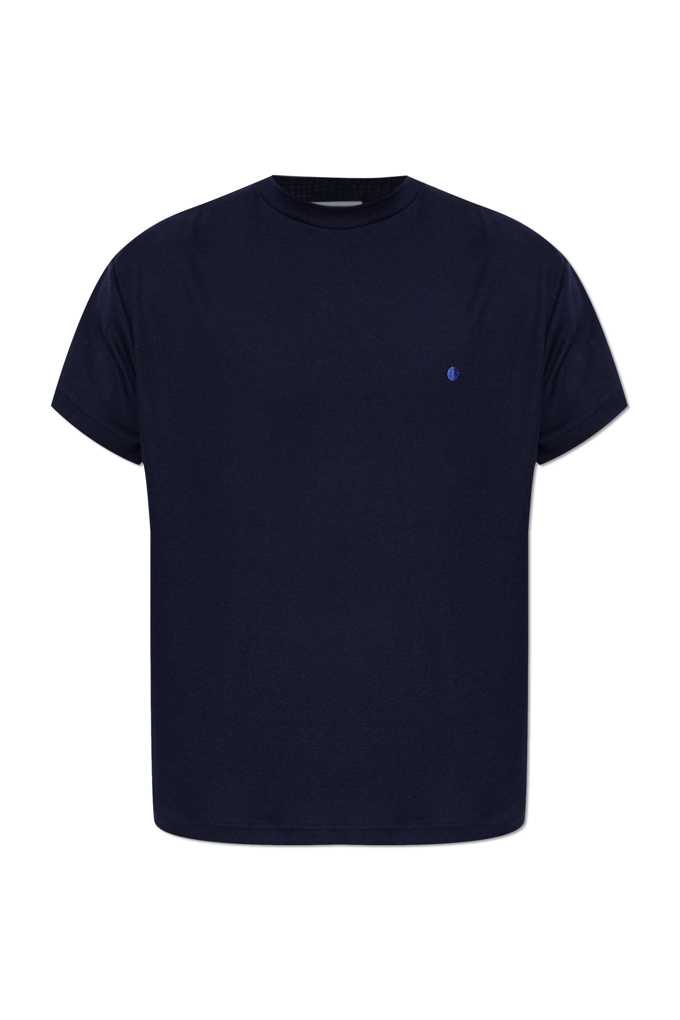 JIL SANDER T-shirt Z Okrągłym Dekoltem, Mężczyźni, Granatowy