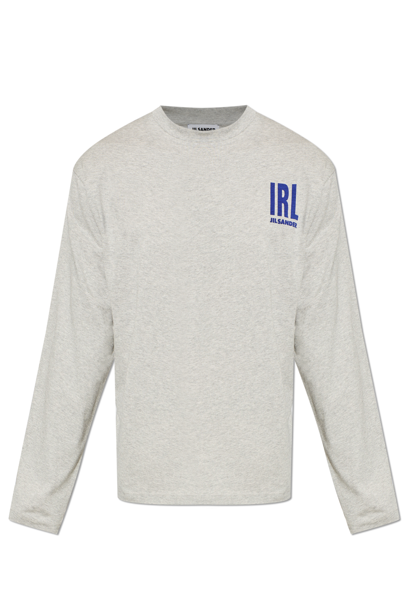 JIL SANDER T-shirt Z Długimi Rękawami, Mężczyźni, Szary