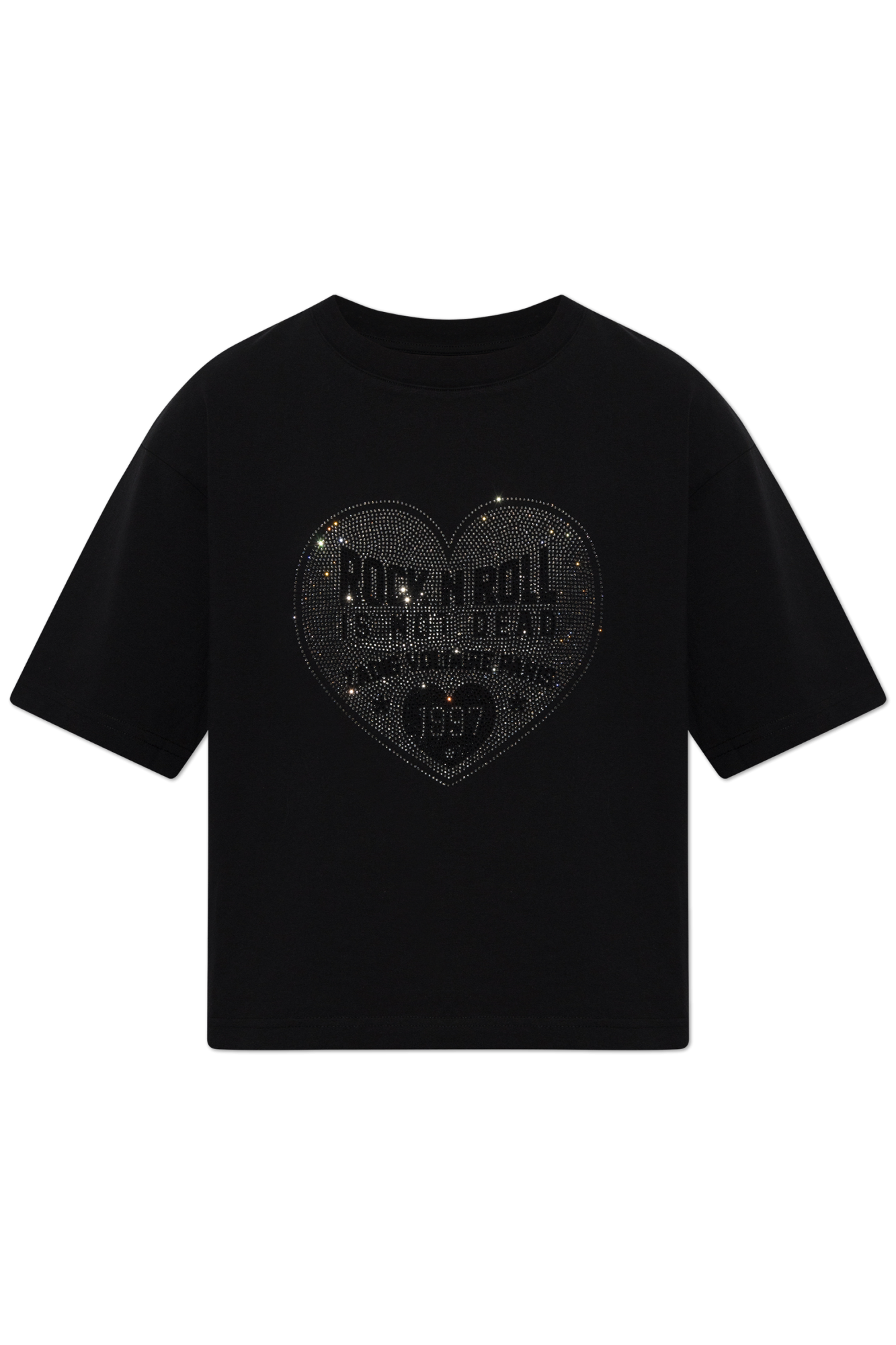 Zadig & Voltaire T-shirt ‘Taida’, Kobiety, Czarny