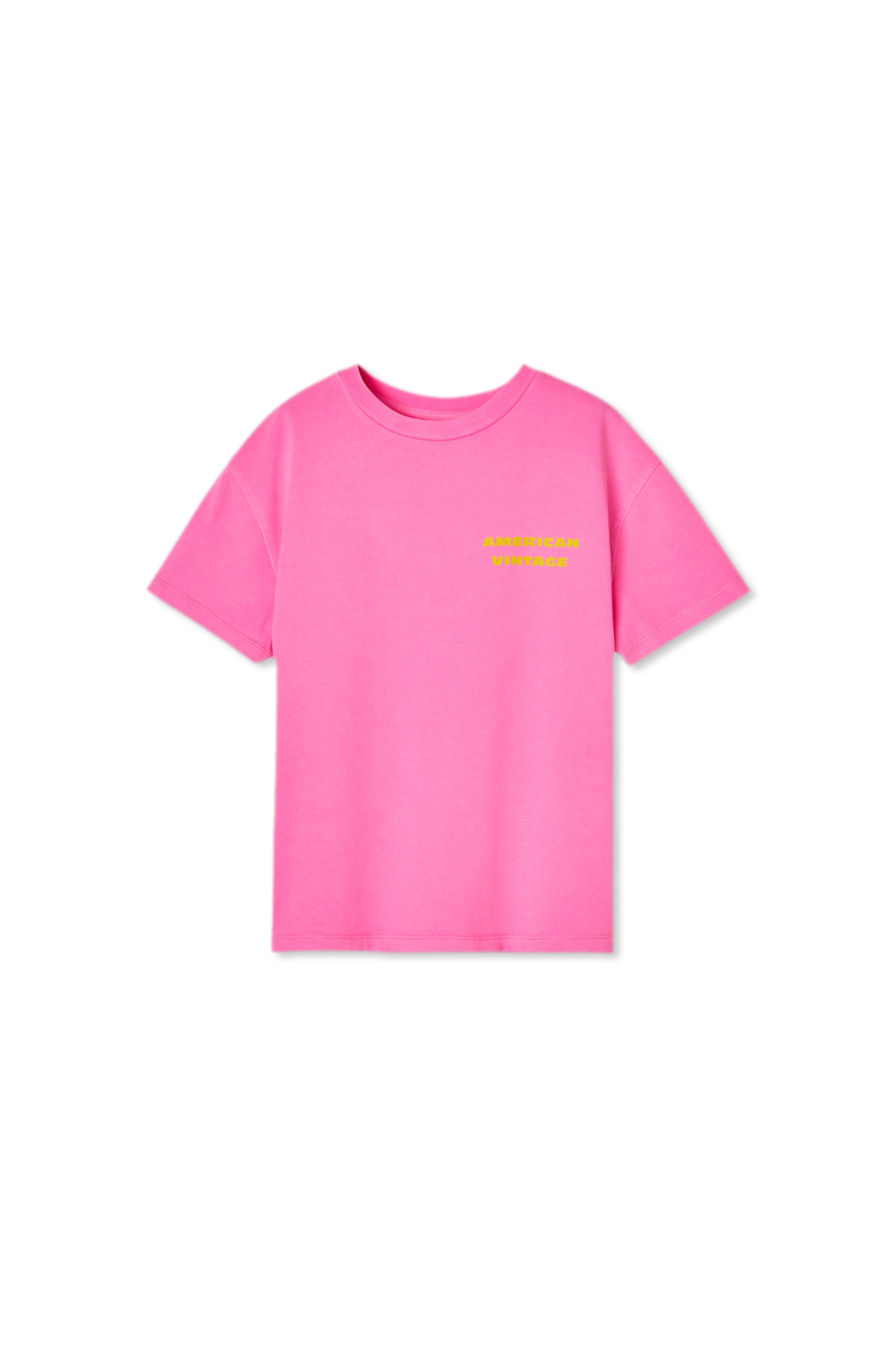 American Vintage Kids T-shirt Z Logo, Unisex, Neonowy