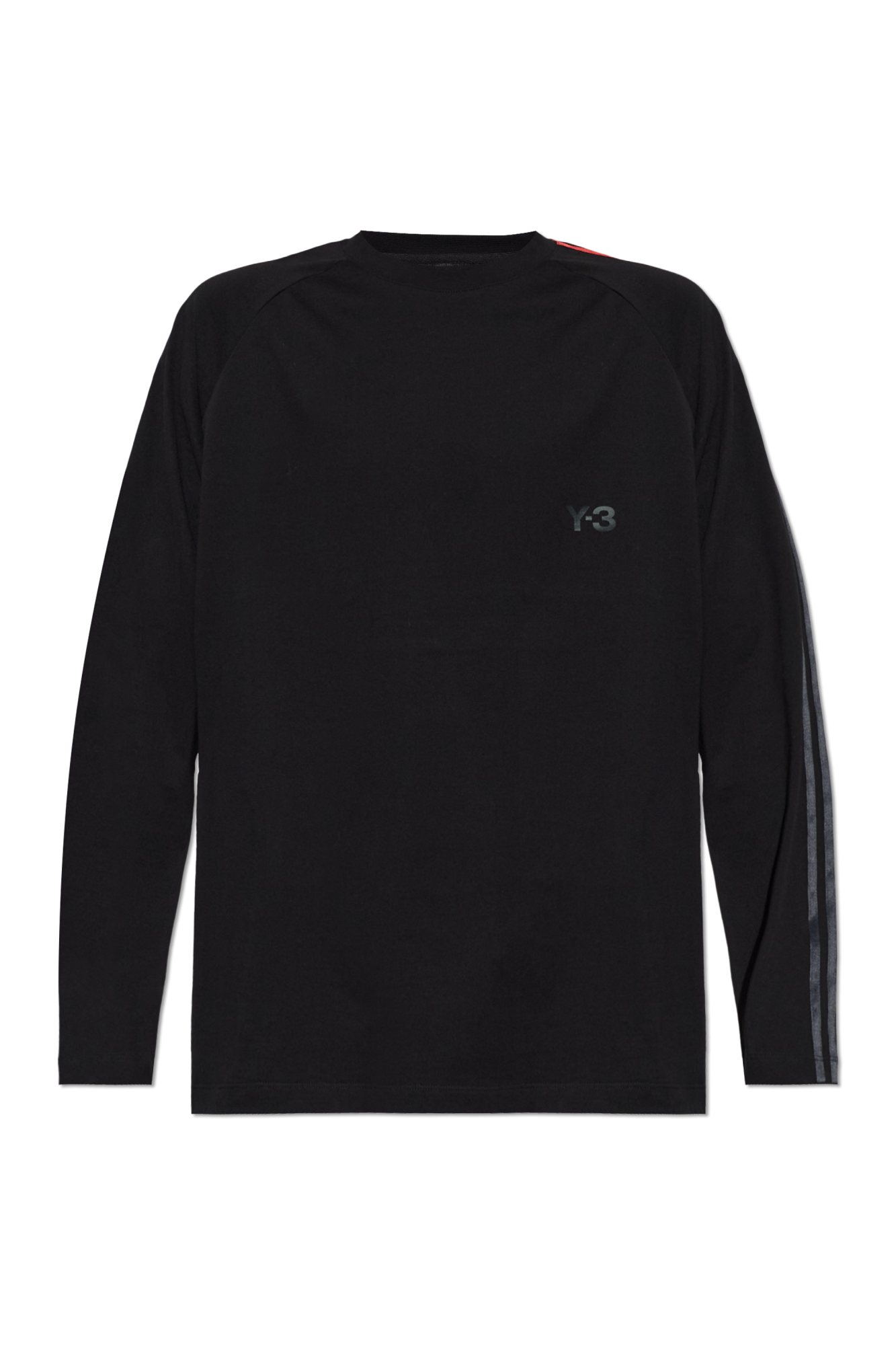 Y-3 Bawełniany T-shirt, Mężczyźni, Czarny