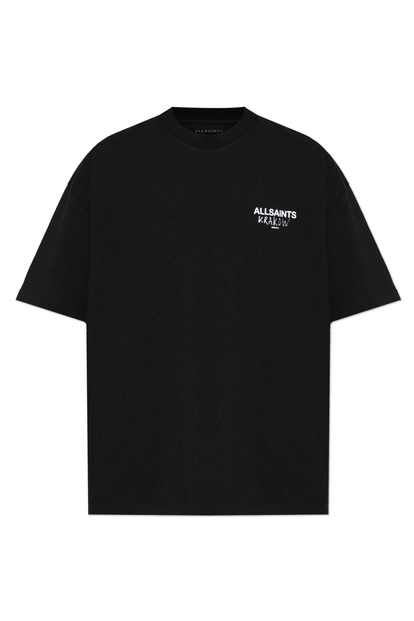 AllSaints T-shirt `Krakow`, Mężczyźni, Czarny