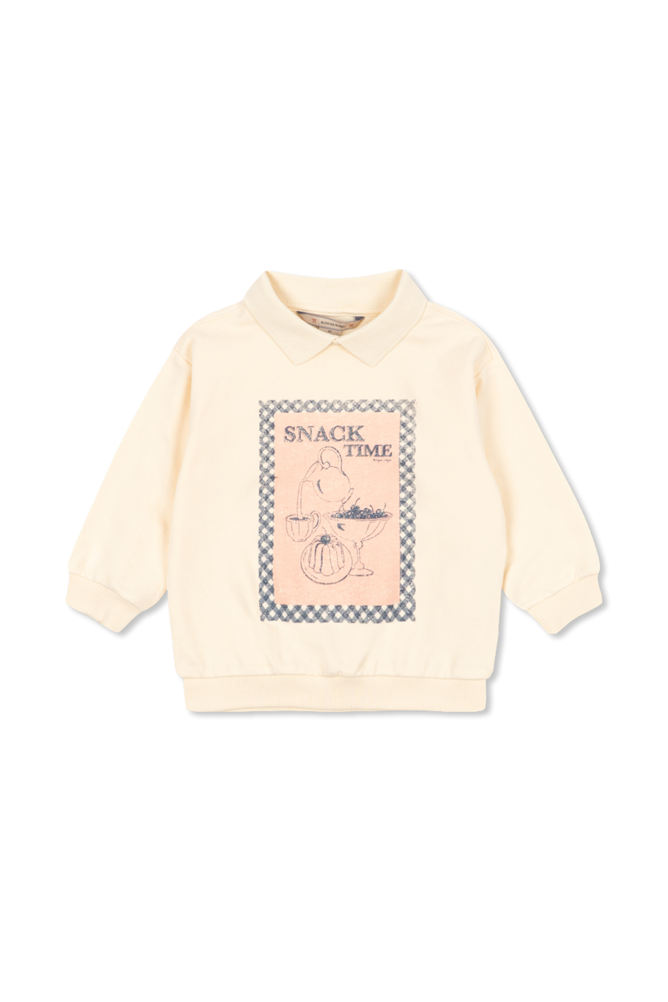 Konges Sløjd Polo ‘Spotty’, Unisex, Kremowy