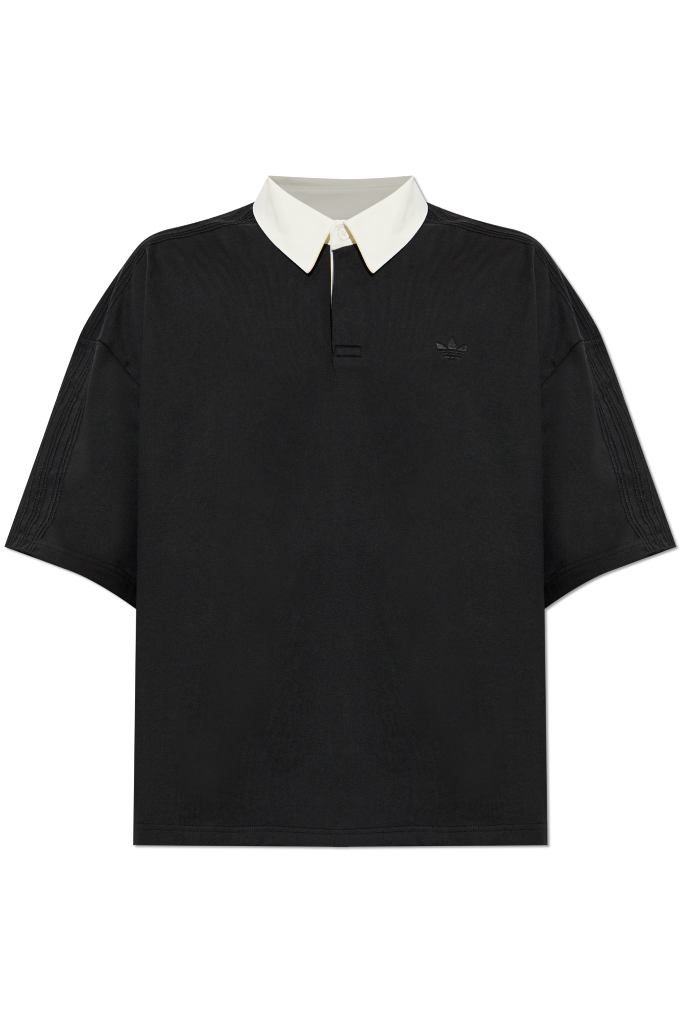 ADIDAS Originals Polo Typu ‘Oversize’, Mężczyźni, Czarny