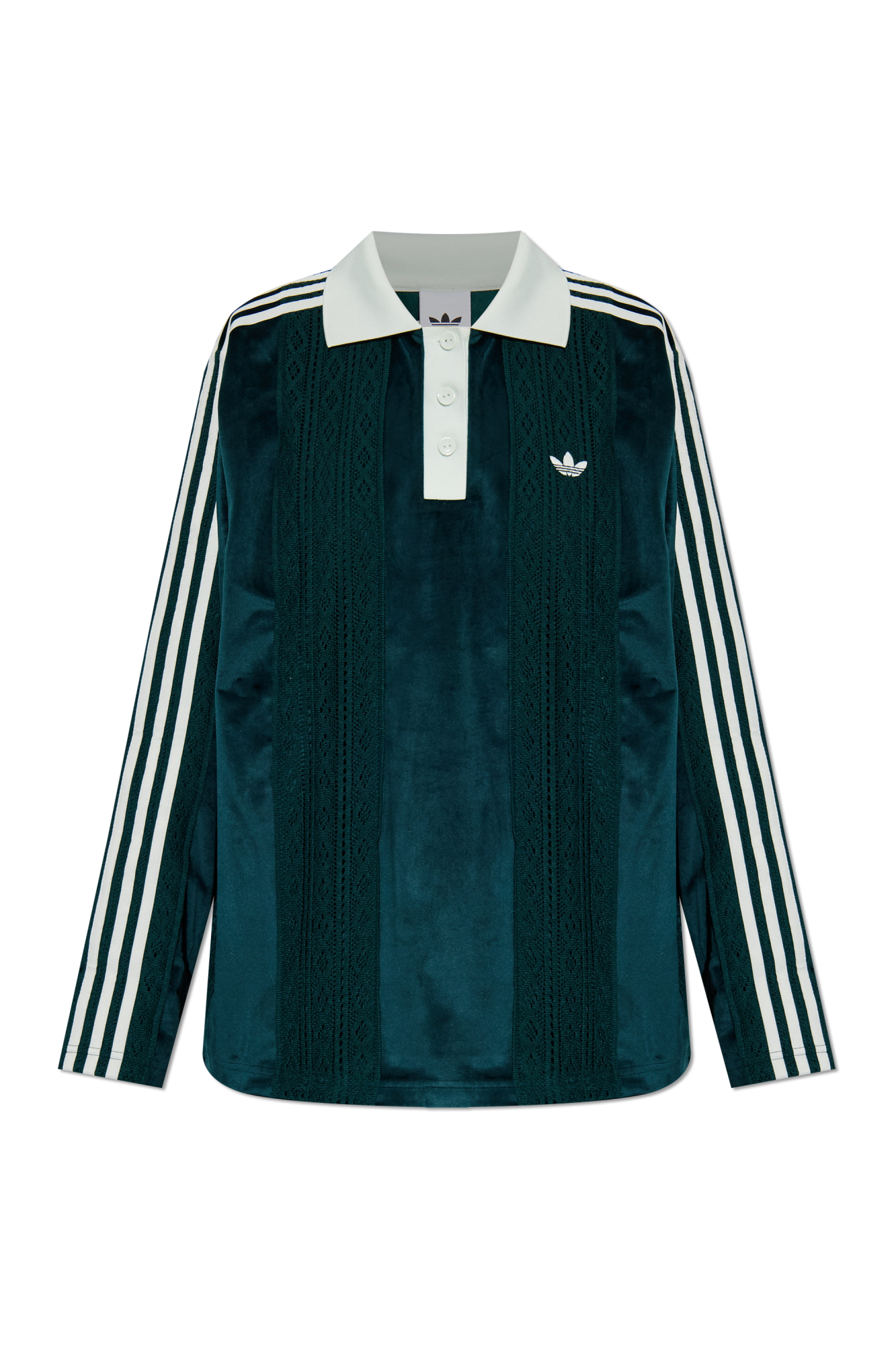 ADIDAS Originals Polo Z łączonych Materiałów, Kobiety, Zielony