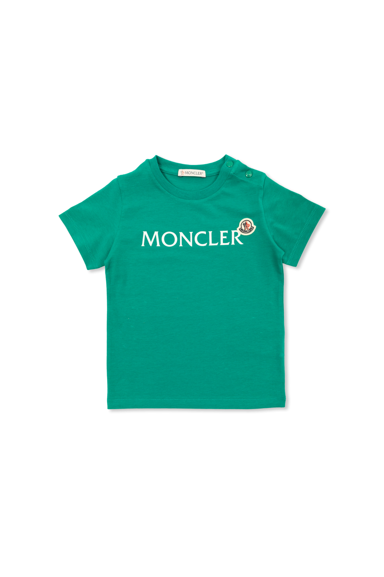 Moncler Enfant T-shirt Z Logo, Unisex, Zielony
