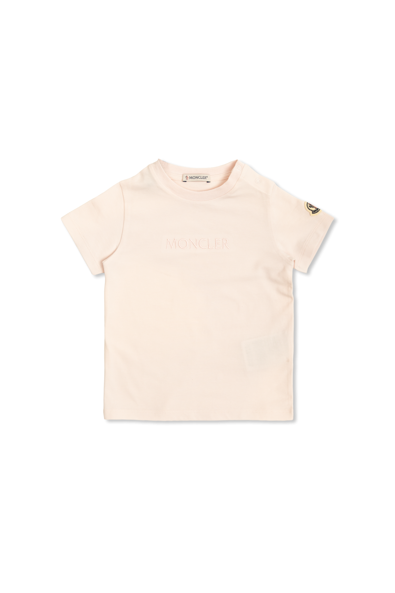 Moncler Enfant T-shirt Z Logo, Unisex, Różowy