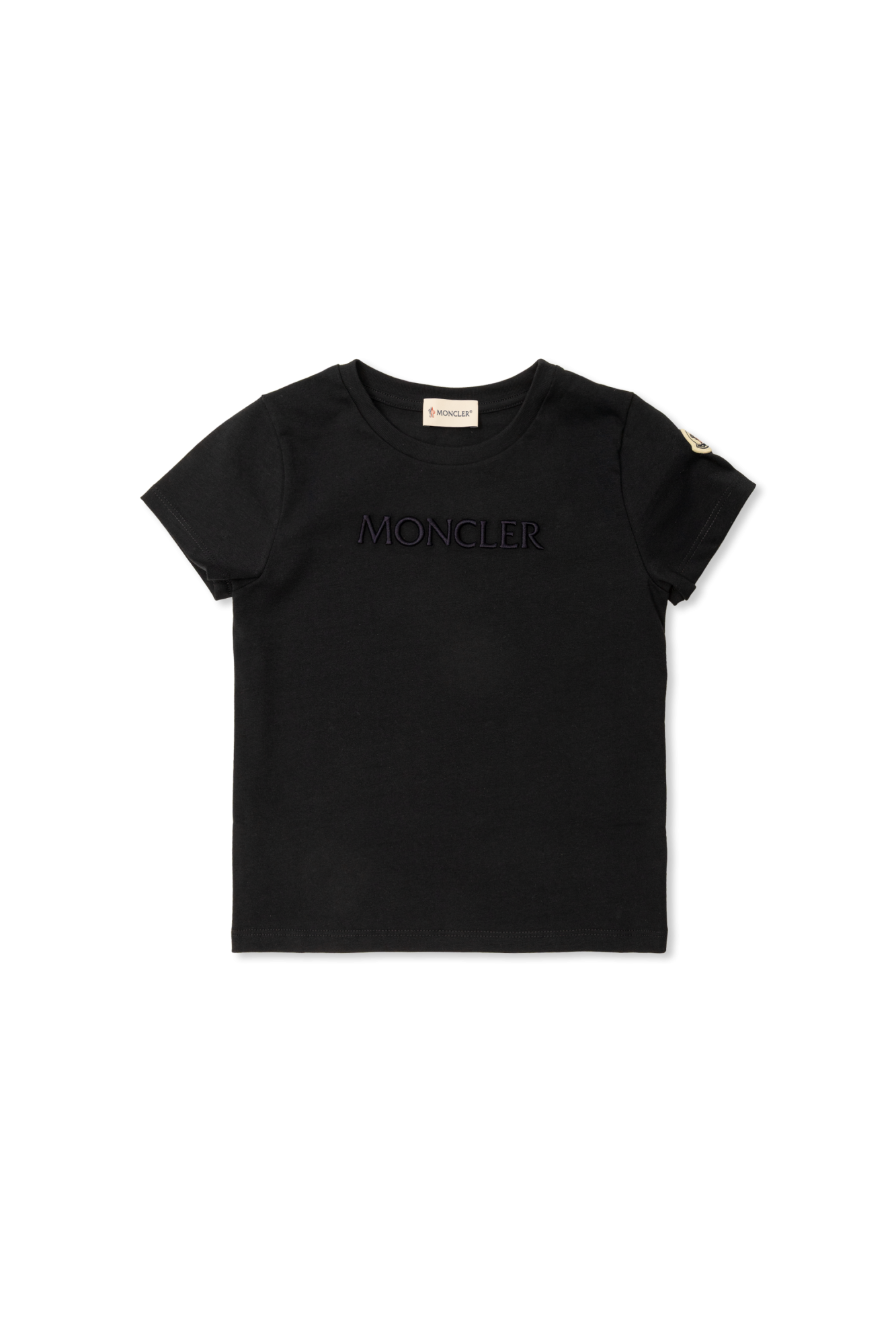 Moncler Enfant T-shirt Z Logo, Unisex, Granatowy