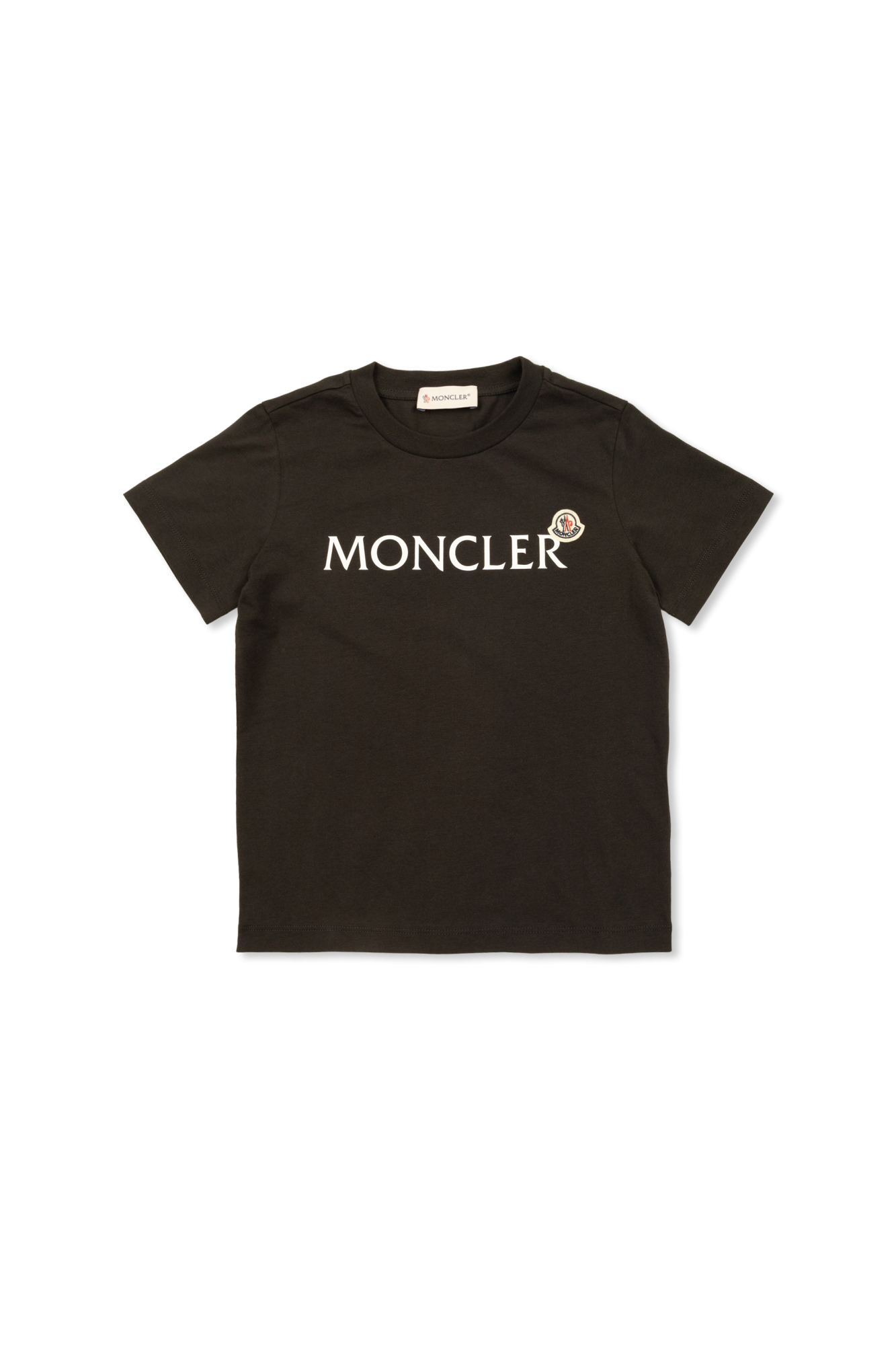 Moncler Enfant T-shirt Z Logo, Unisex, Czarny