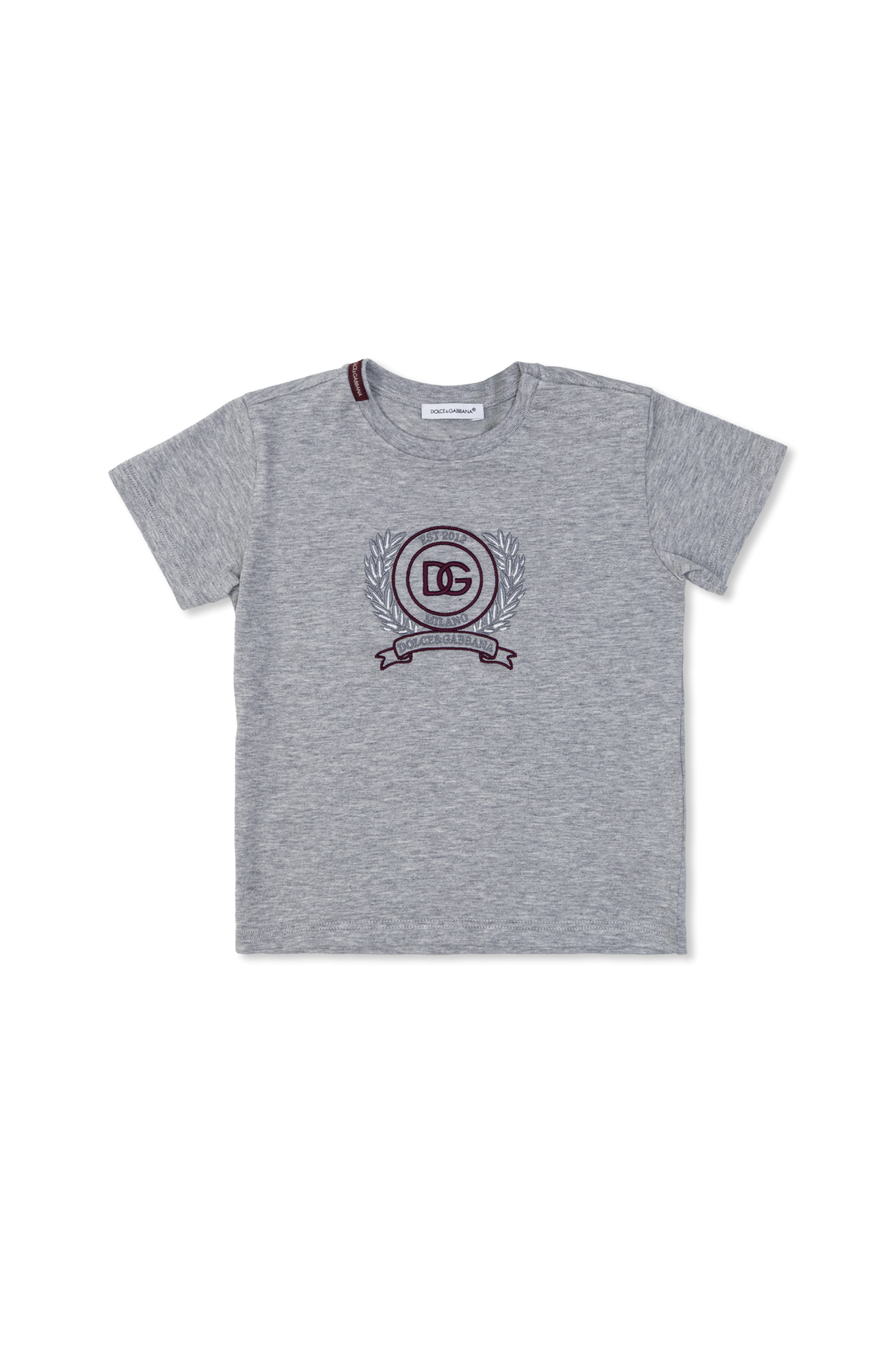 Dolce & Gabbana Kids T-shirt Z Logo, Unisex, Szary