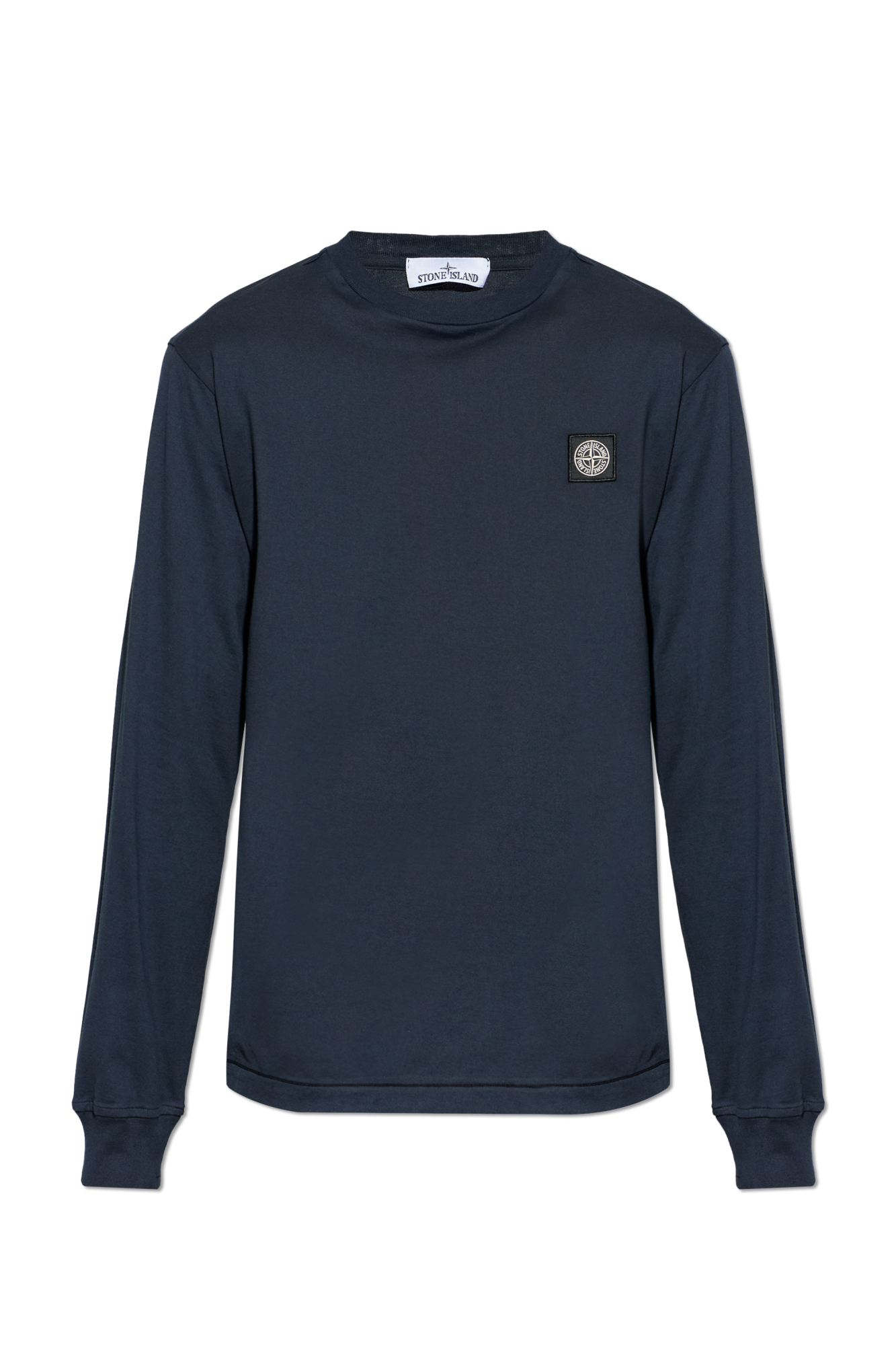 Stone Island T-shirt Z Długimi Rękawami, Mężczyźni, Granatowy