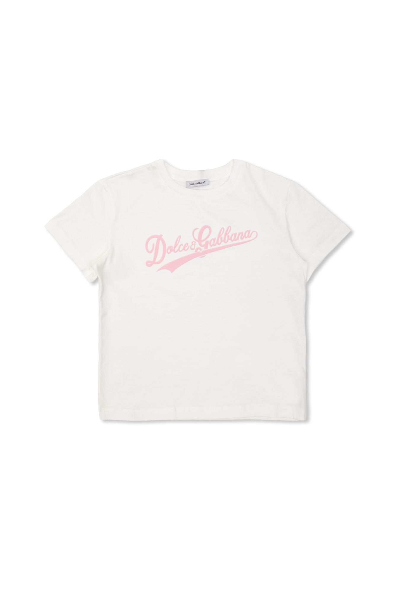 Dolce & Gabbana Kids T-shirt Z Logo, Unisex, Biały
