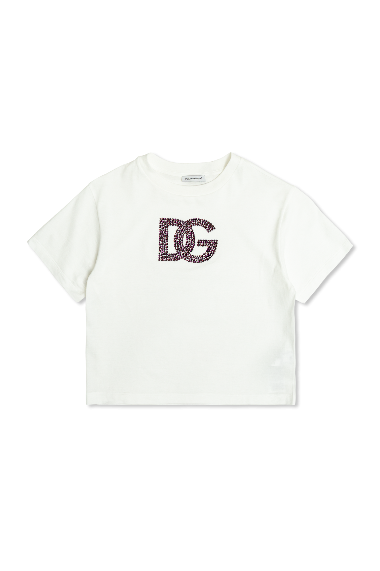 Dolce & Gabbana Kids T-shirt Z Logo, Unisex, Biały