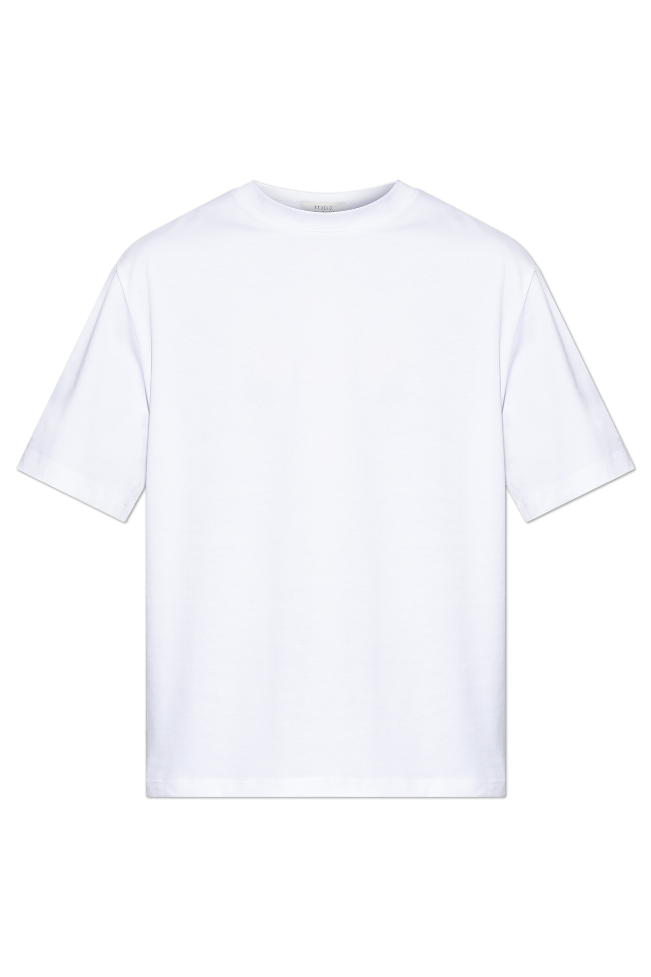Studio Nicholson T-shirt ‘Lay’, Mężczyźni, Biały