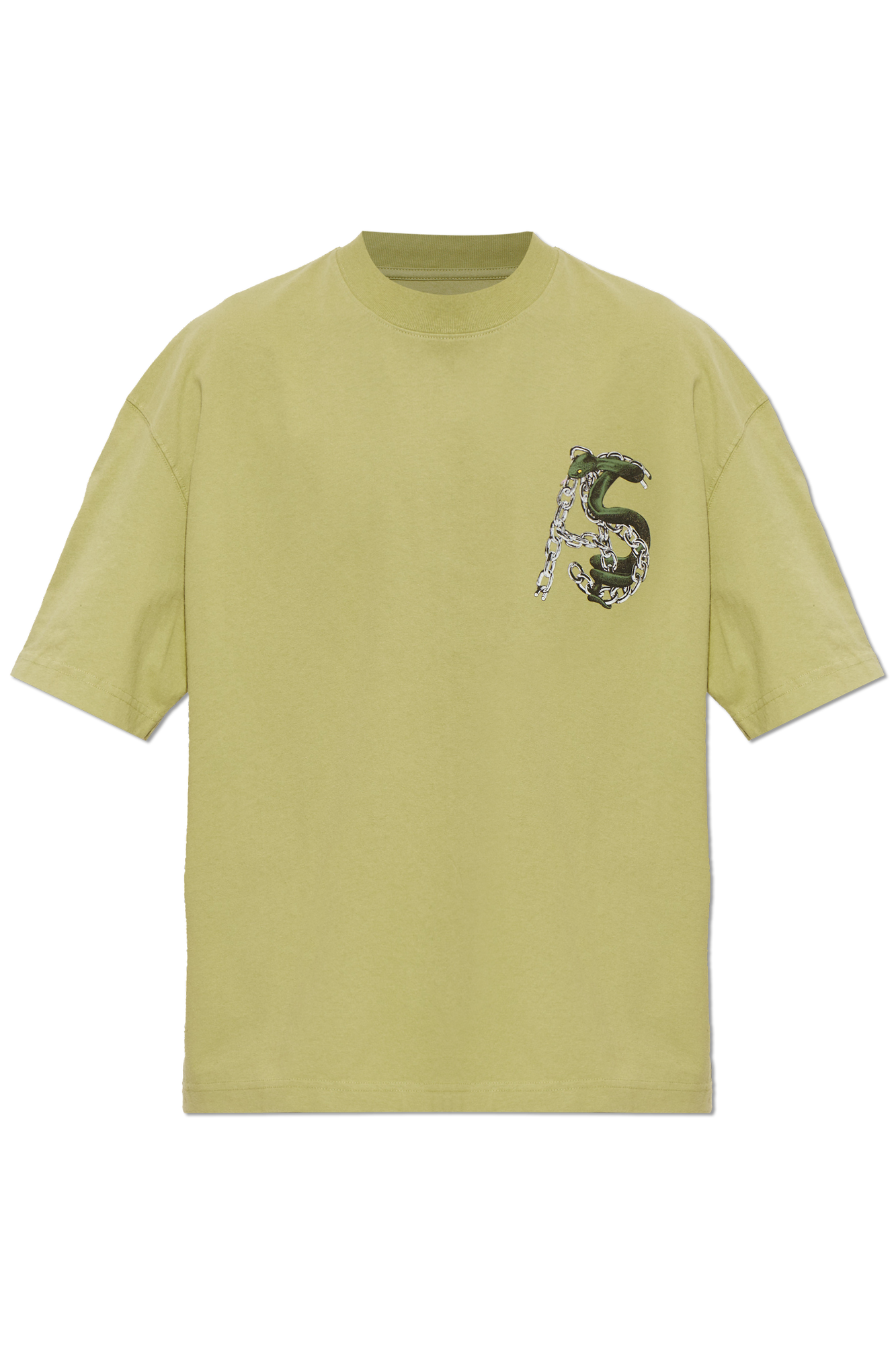 AllSaints T-shirt `Linx`, Mężczyźni, Zielony