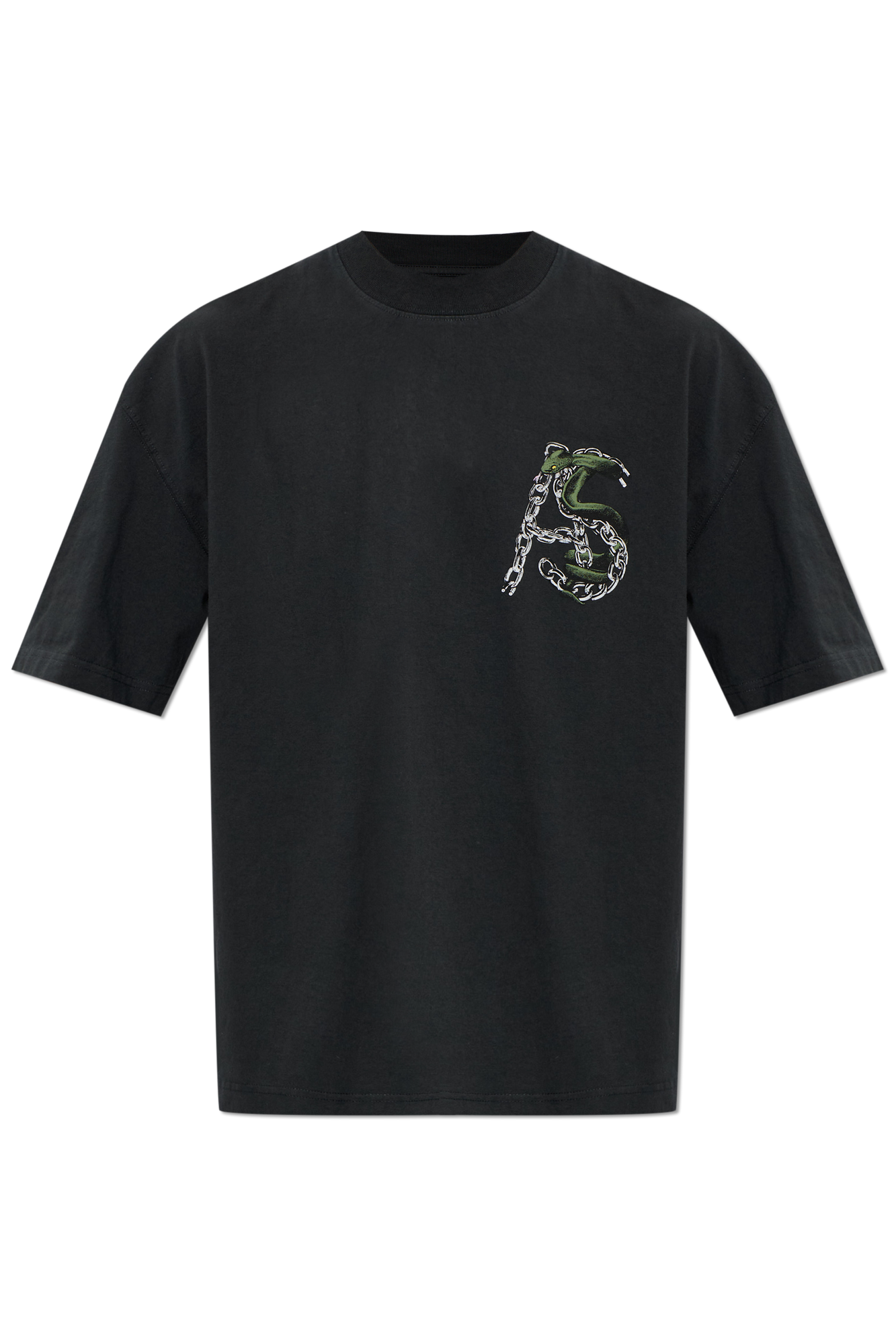 AllSaints T-shirt `Linx`, Mężczyźni, Czarny