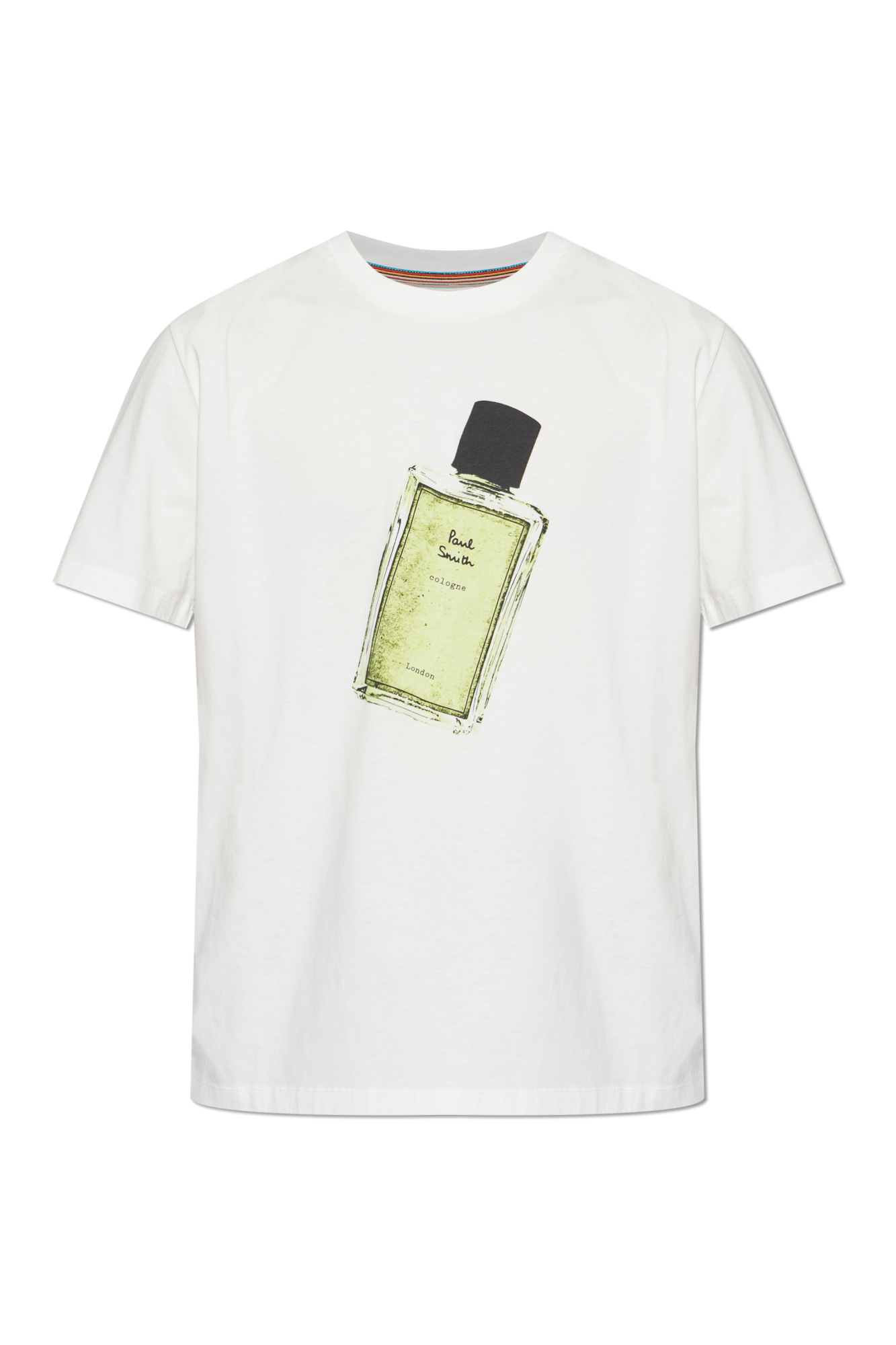 Paul Smith T-shirt Z Nadrukiem, Mężczyźni, Biały