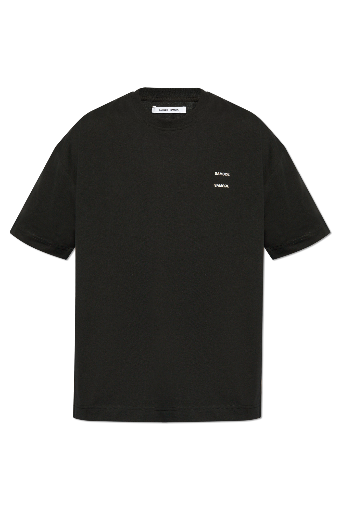 Samsøe Samsøe T-shirt `Joel`, Mężczyźni, Czarny