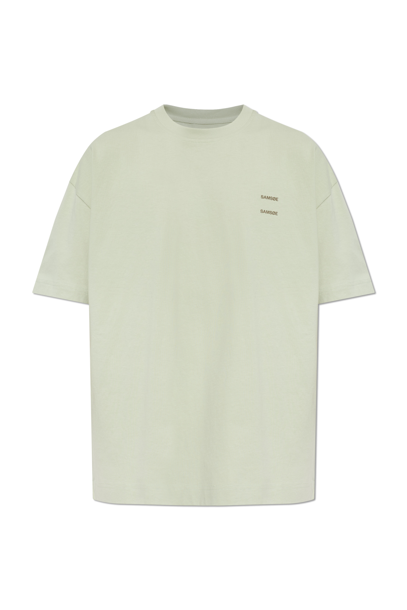 Samsøe Samsøe T-shirt `Joel`, Mężczyźni, Zielony