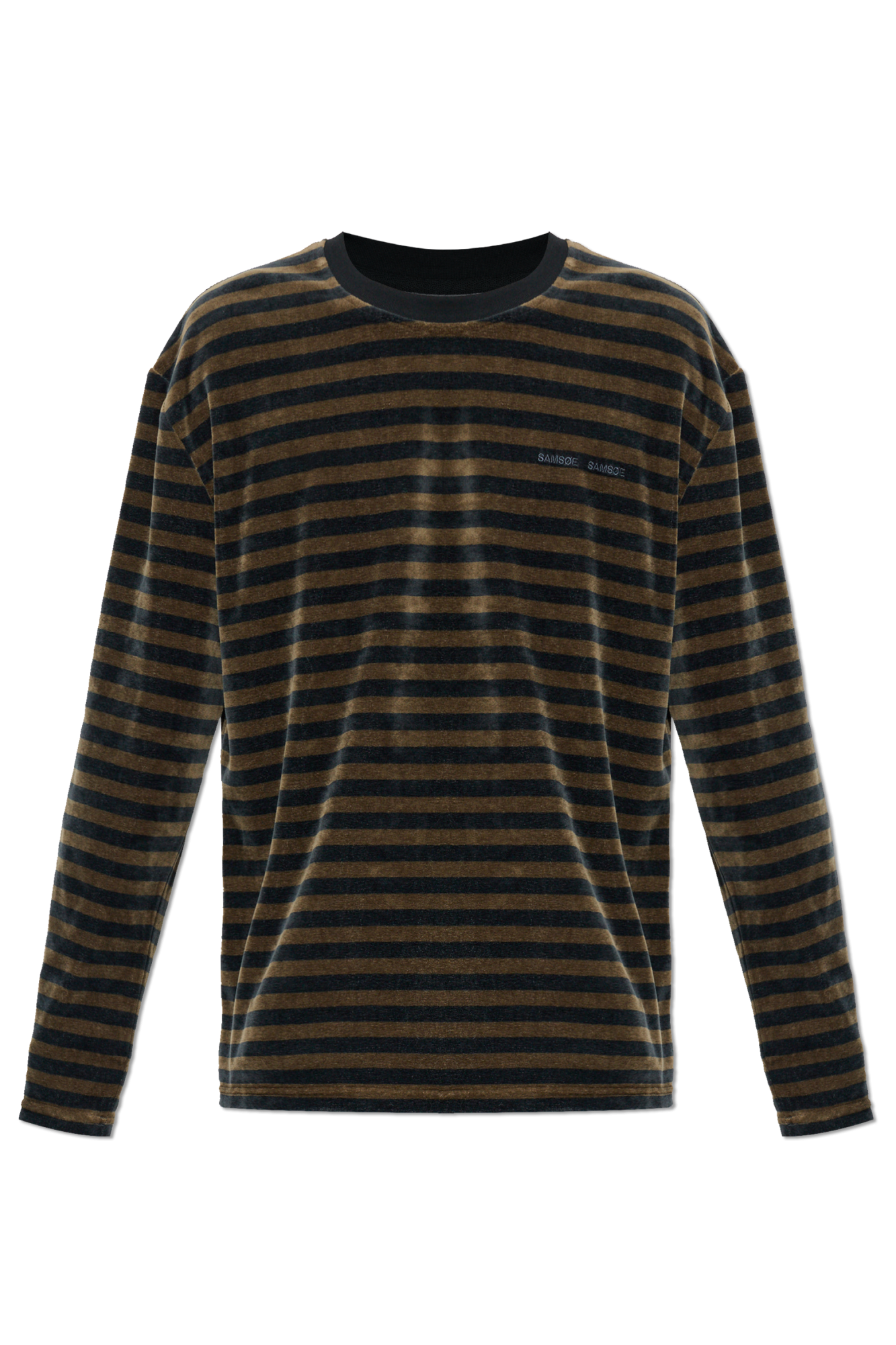 Samsøe Samsøe T-shirt ‘Sakeen’, Mężczyźni, Zielony