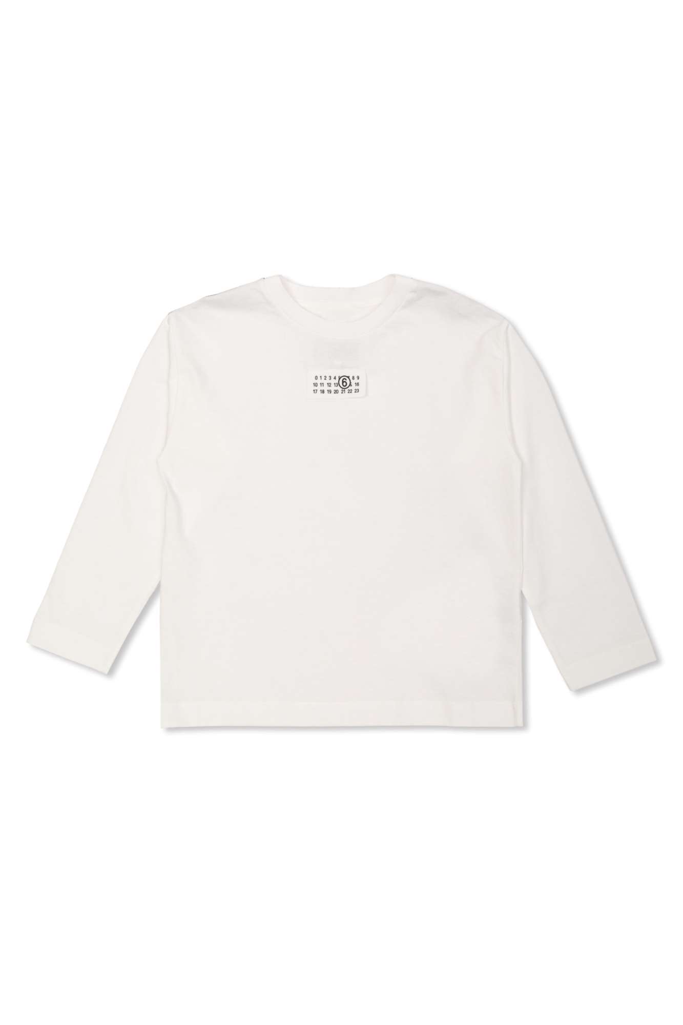 MM6 Maison Margiela Kids T-shirt Z Długimi Rękawami, Unisex, Biały