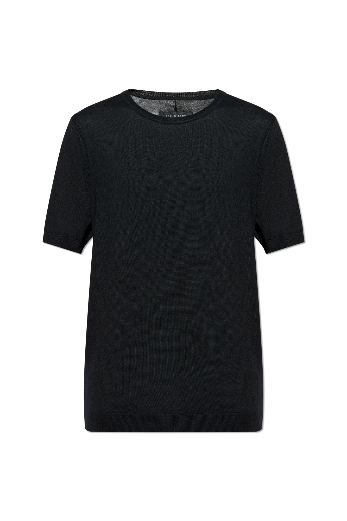 Rag & Bone T-shirt Z Okrągłym Dekoltem, Mężczyźni, Czarny