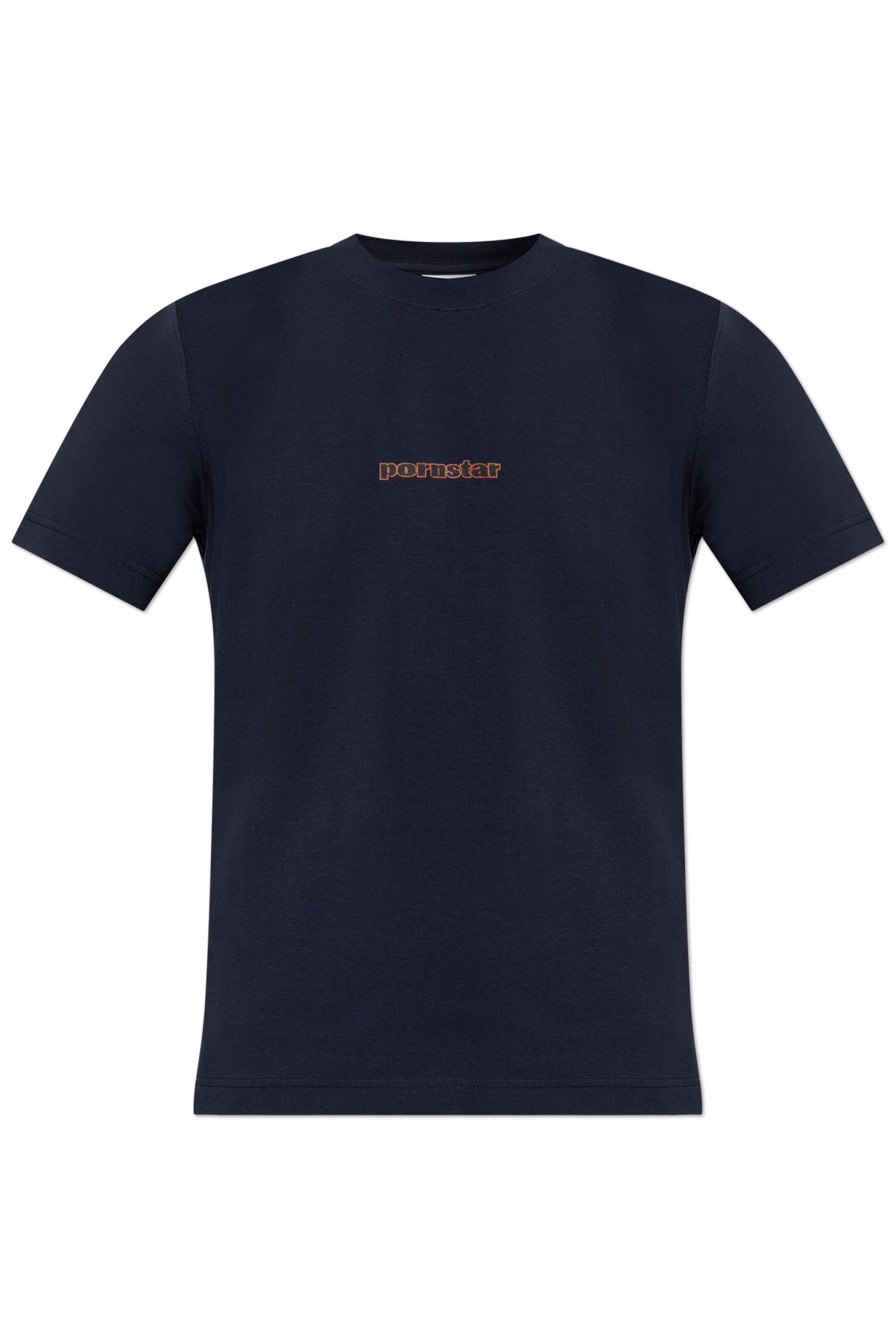VETEMENTS T-shirt Z Nadrukiem, Mężczyźni, Granatowy