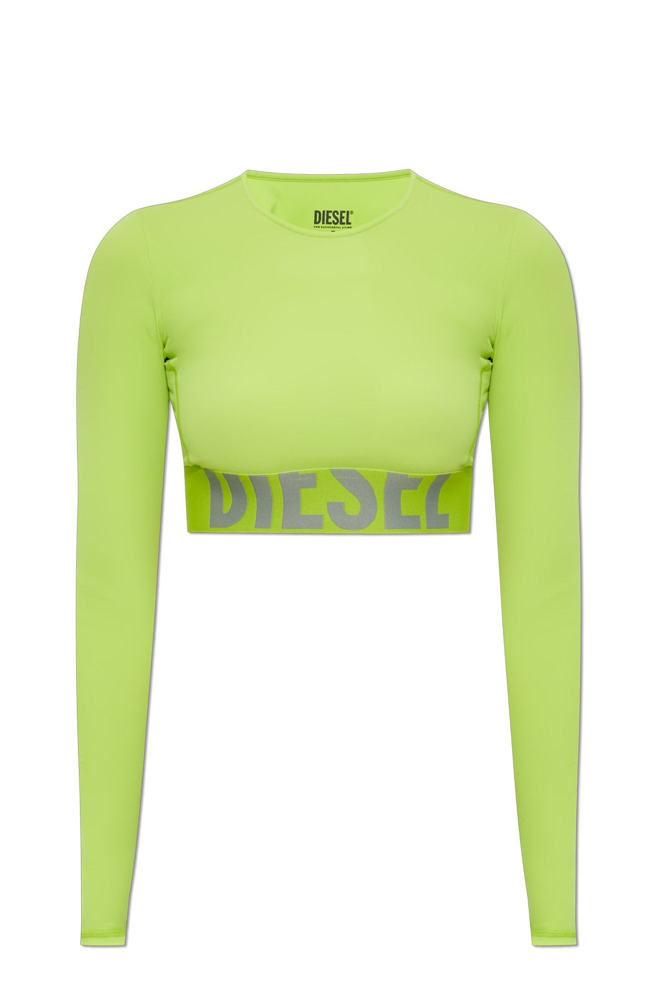 Diesel Krótki Top `MELISSA-D-POP`, Kobiety, Neonowy