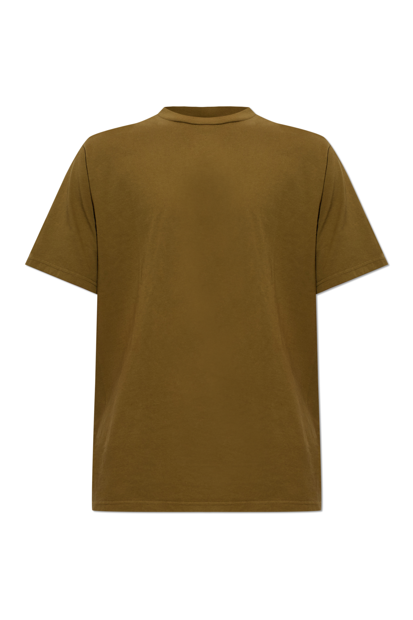 American Vintage T-shirt Z Okrągłym Dekoltem, Mężczyźni, Zielony