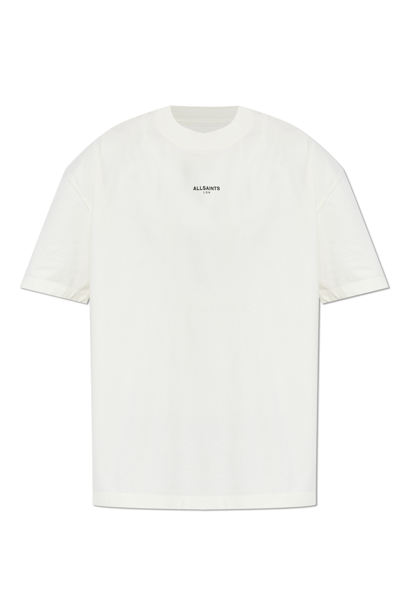 AllSaints T-shirt ‘Mikro’, Mężczyźni, Kremowy