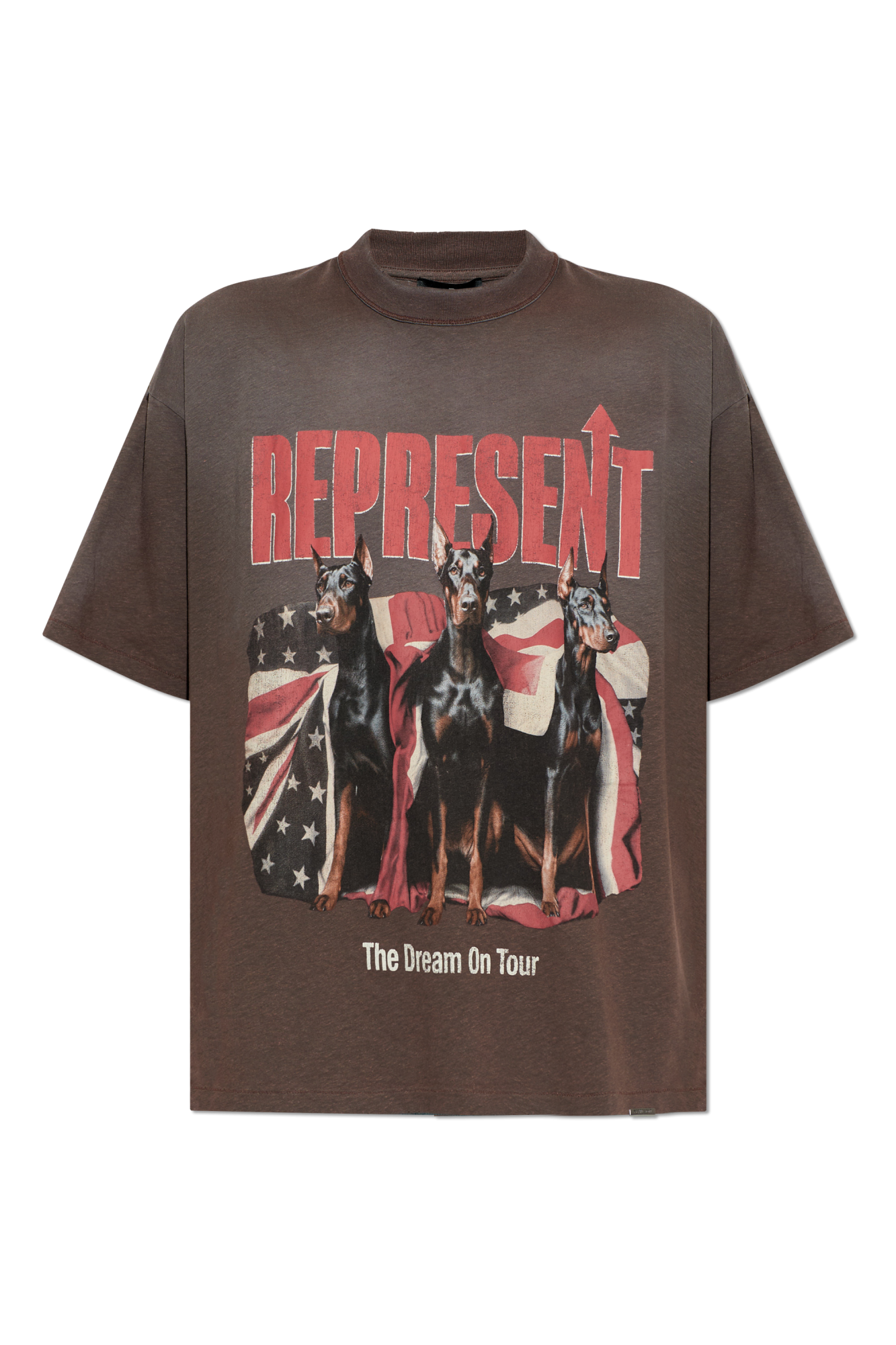 Represent T-shirt `Dream On Tour`, Mężczyźni, Szary