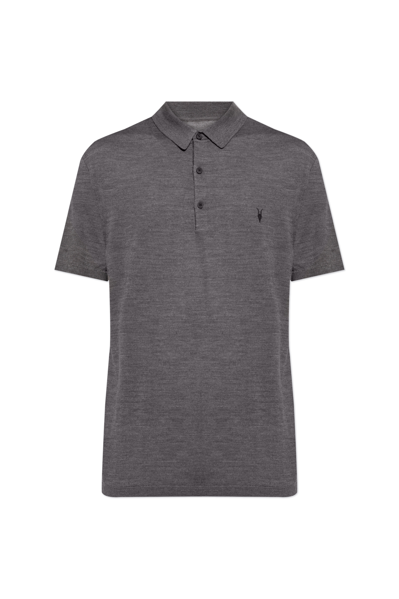 AllSaints Polo `Mode`, Mężczyźni, Szary
