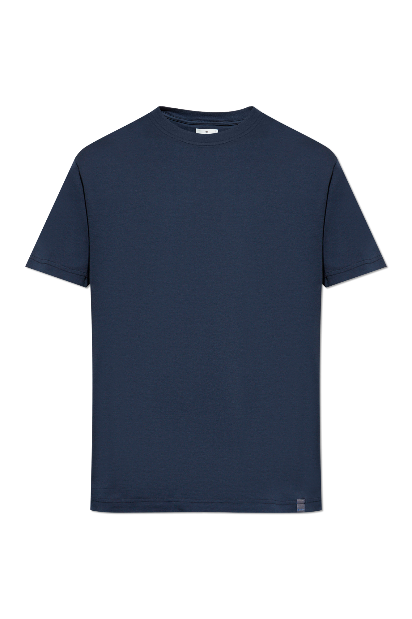 Etro T-shirt Z Okrągłym Dekoltem, Mężczyźni, Granatowy