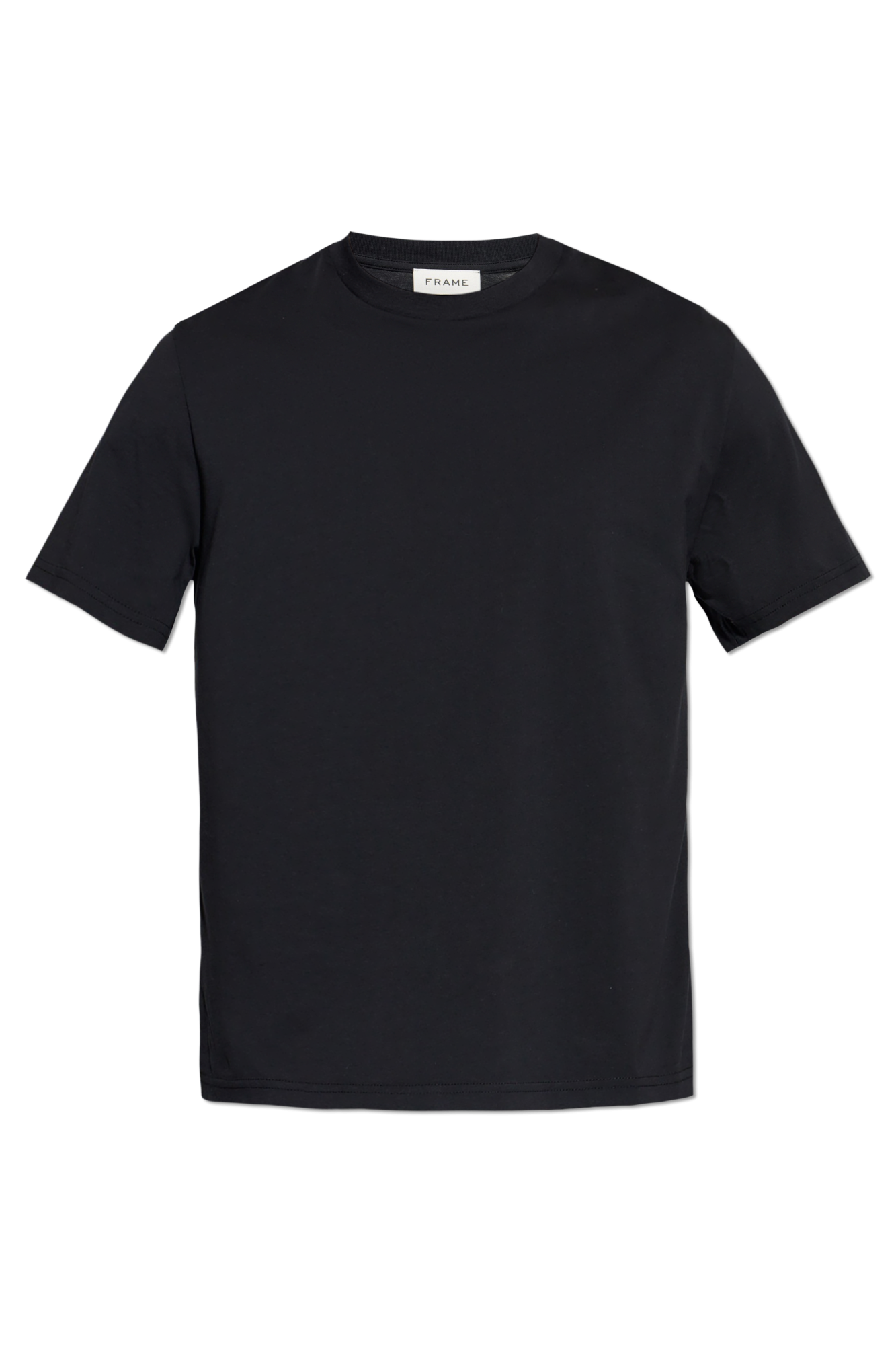 FRAME Bawełniany T-shirt, Mężczyźni, Czarny