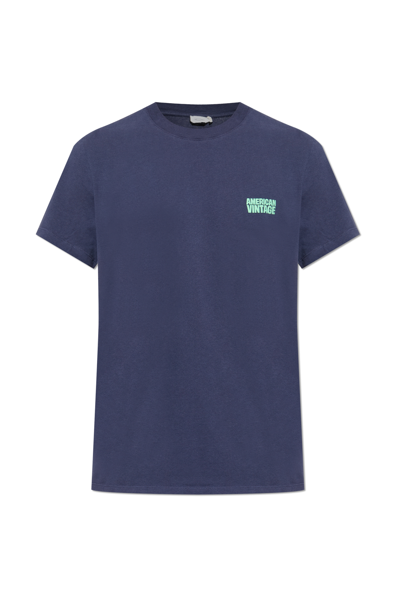 American Vintage Bawełniany T-shirt, Mężczyźni, Granatowy